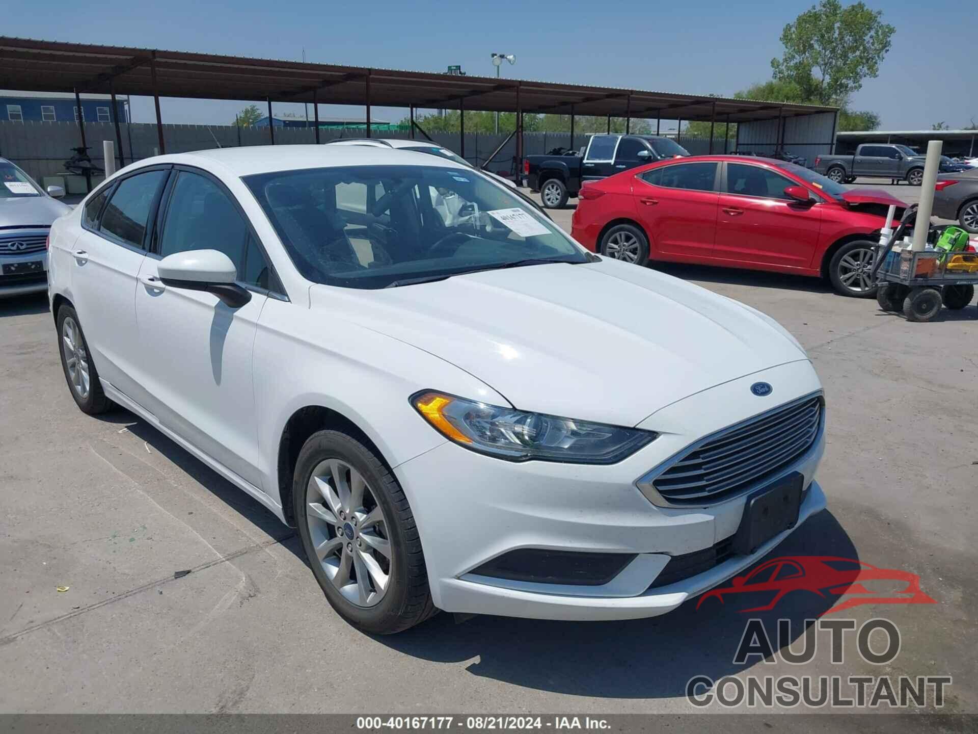 FORD FUSION 2017 - 3FA6P0H72HR162950