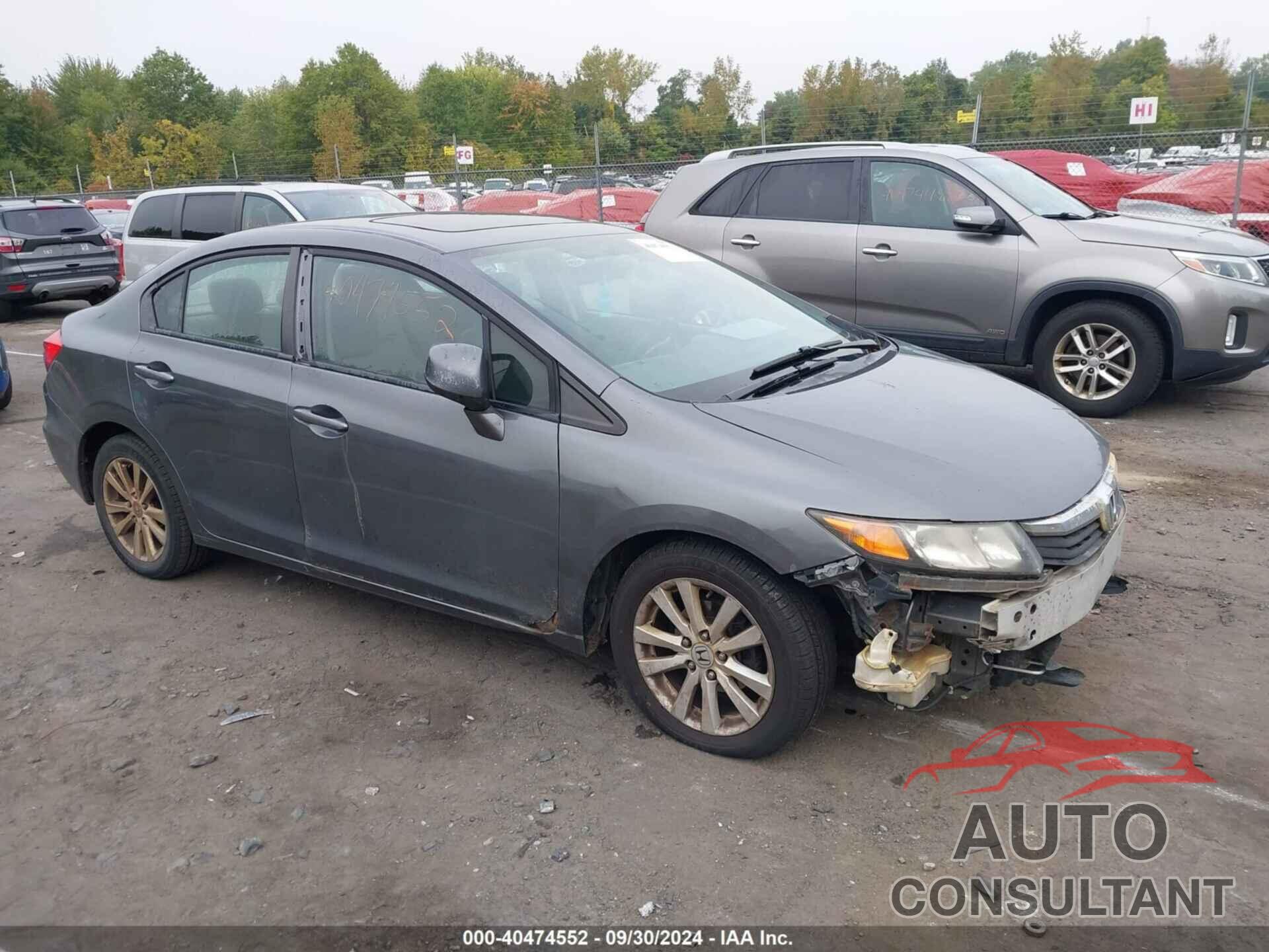 HONDA CIVIC 2012 - 2HGFB2F89CH309643