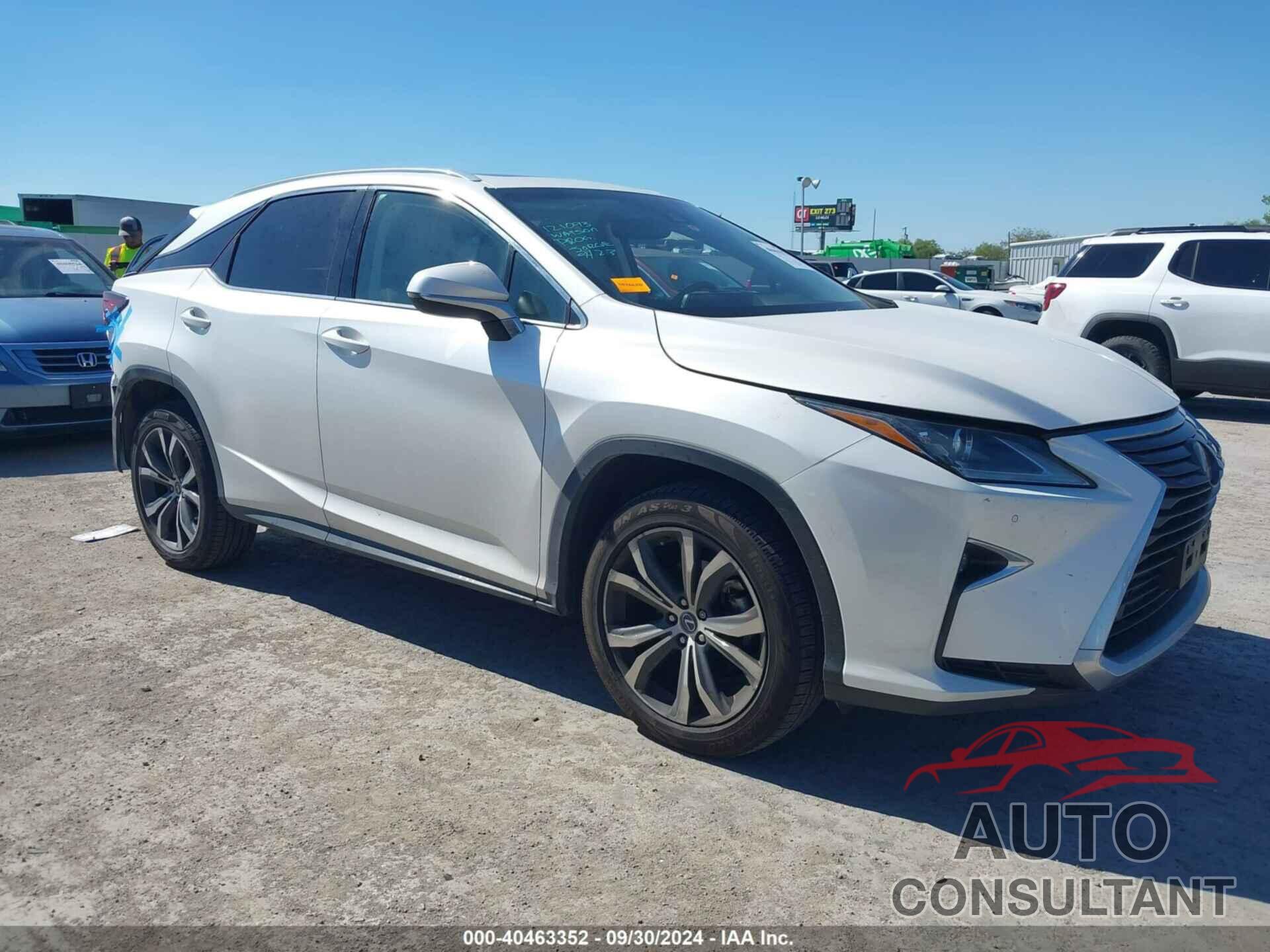 LEXUS RX 350 2018 - 2T2BZMCA2JC135591