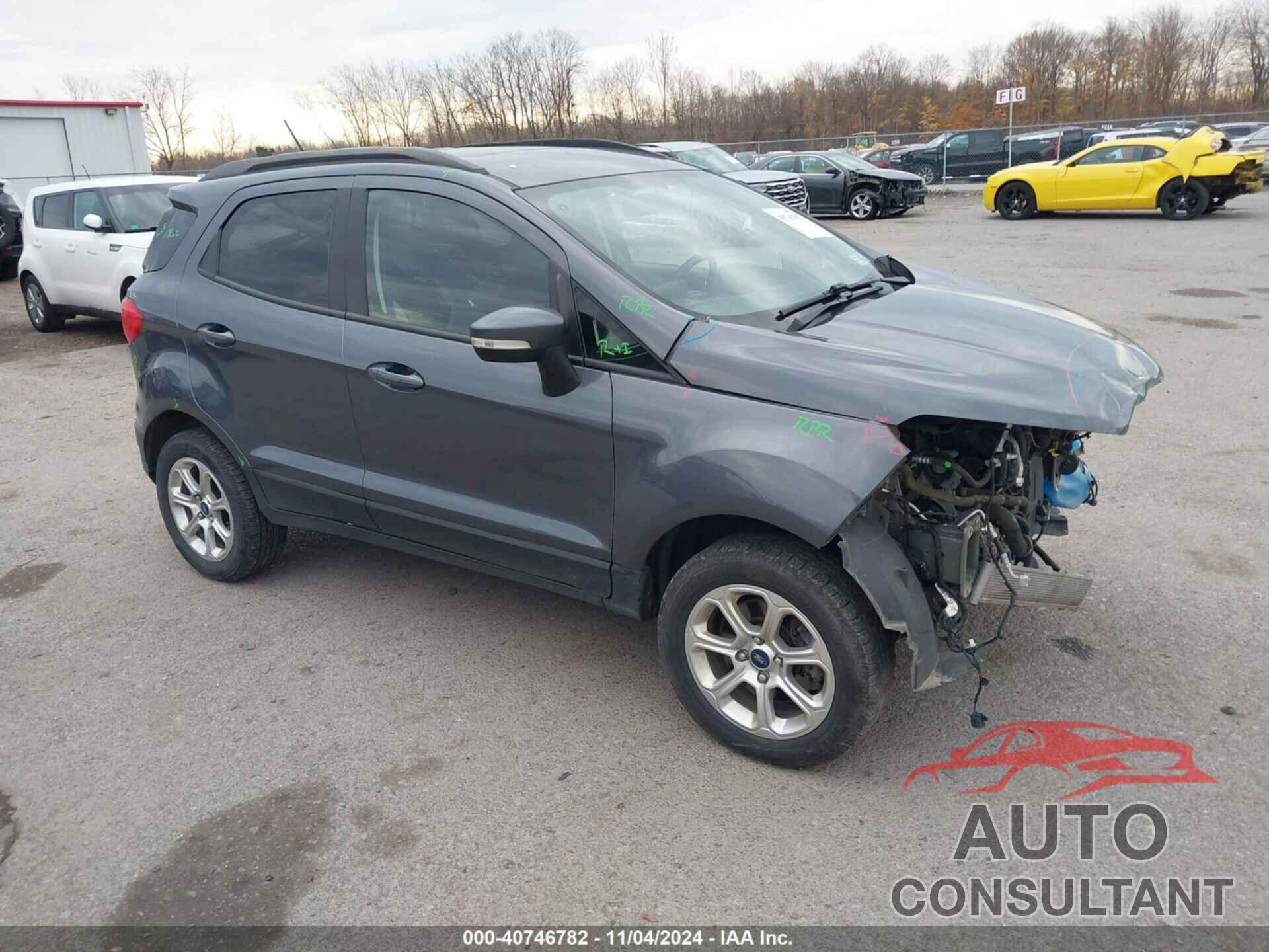 FORD ECOSPORT 2019 - MAJ6S3GL1KC305875