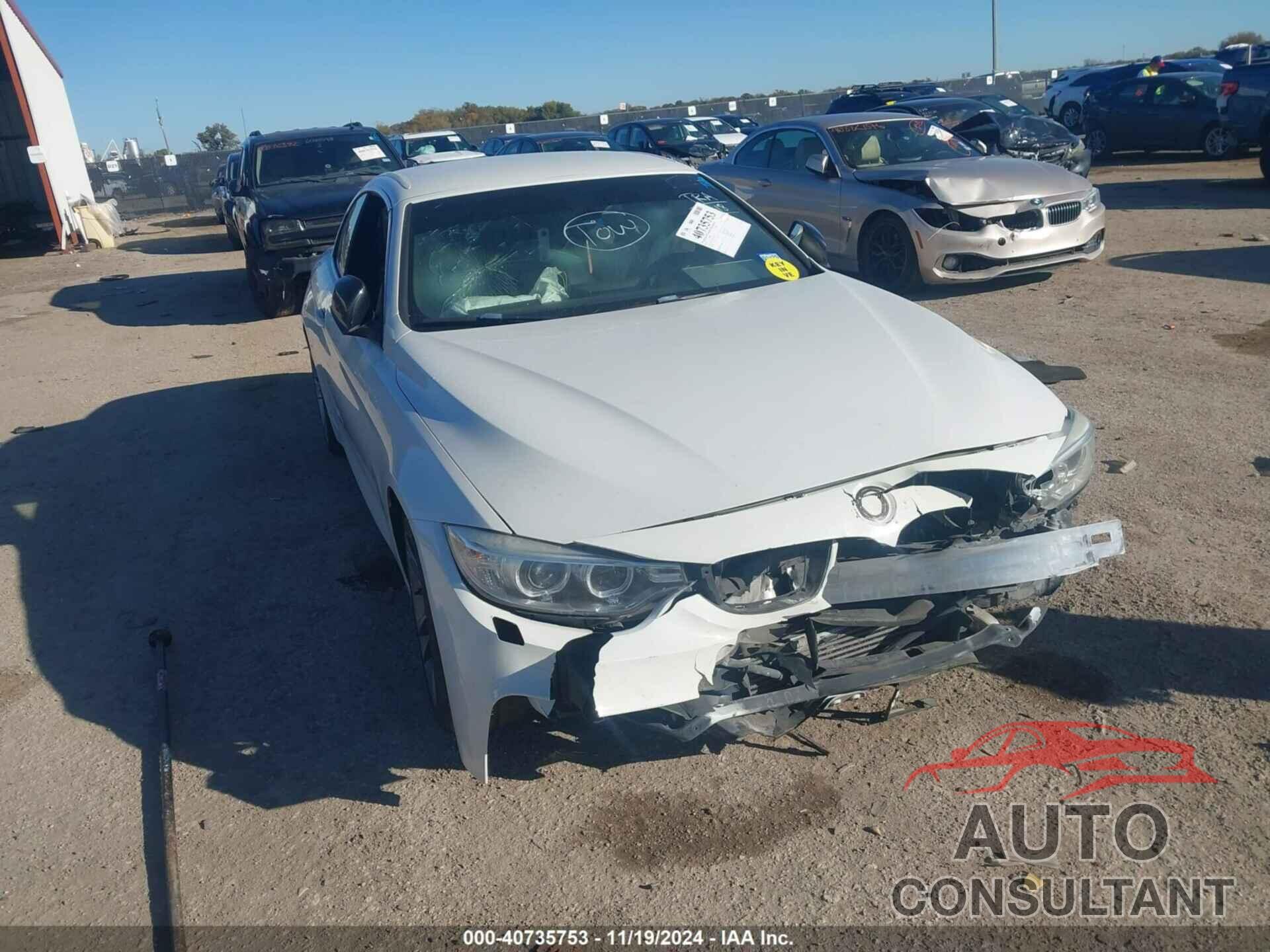 BMW 428I 2014 - WBA3V7C57EP770853