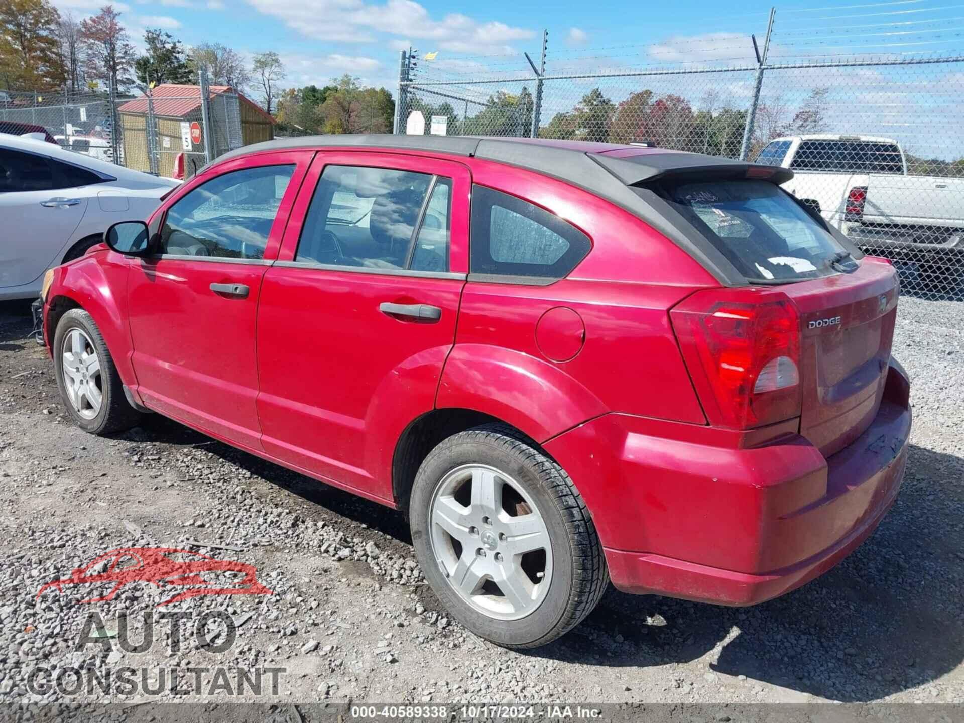 DODGE CALIBER 2012 - 1C3CDWBA3CD534279