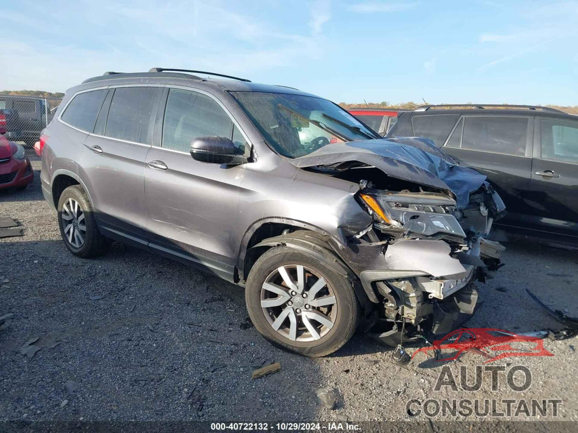HONDA PILOT 2019 - 5FNYF6H38KB101343
