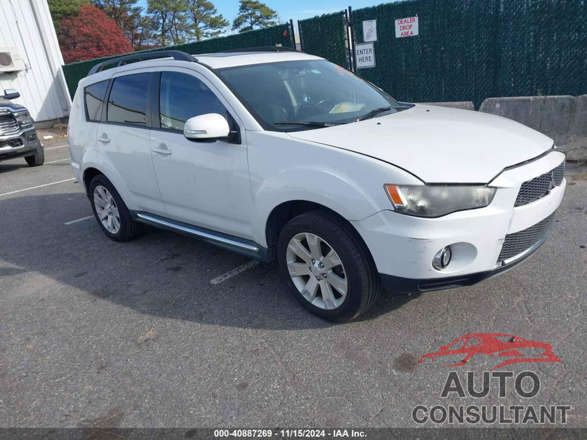 MITSUBISHI OUTLANDER 2010 - JA4AS3AW8AZ007322
