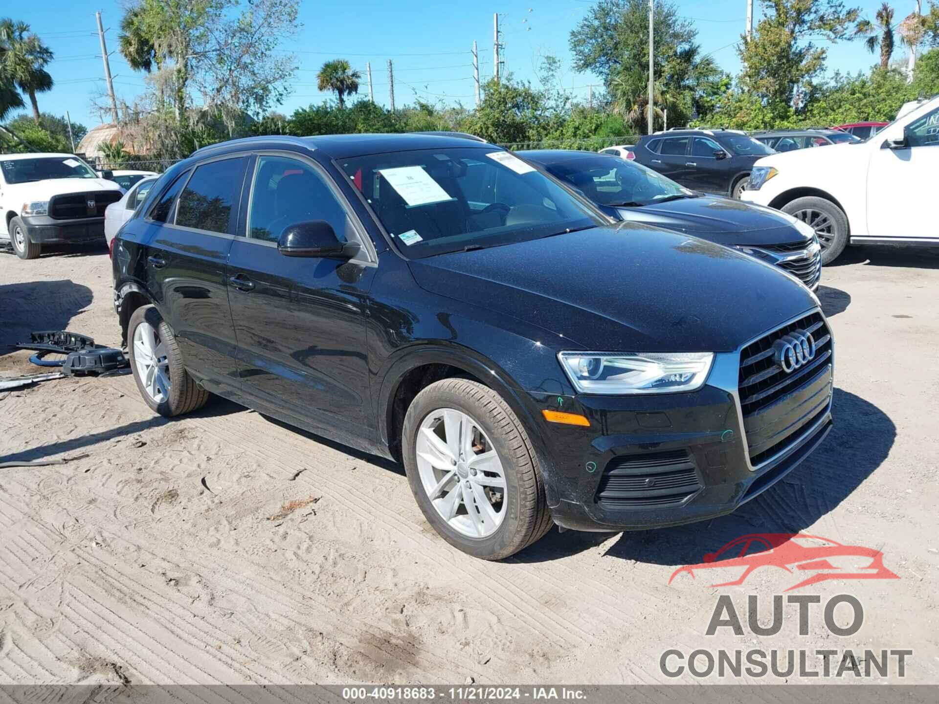 AUDI Q3 2017 - WA1BCCFS2HR009410