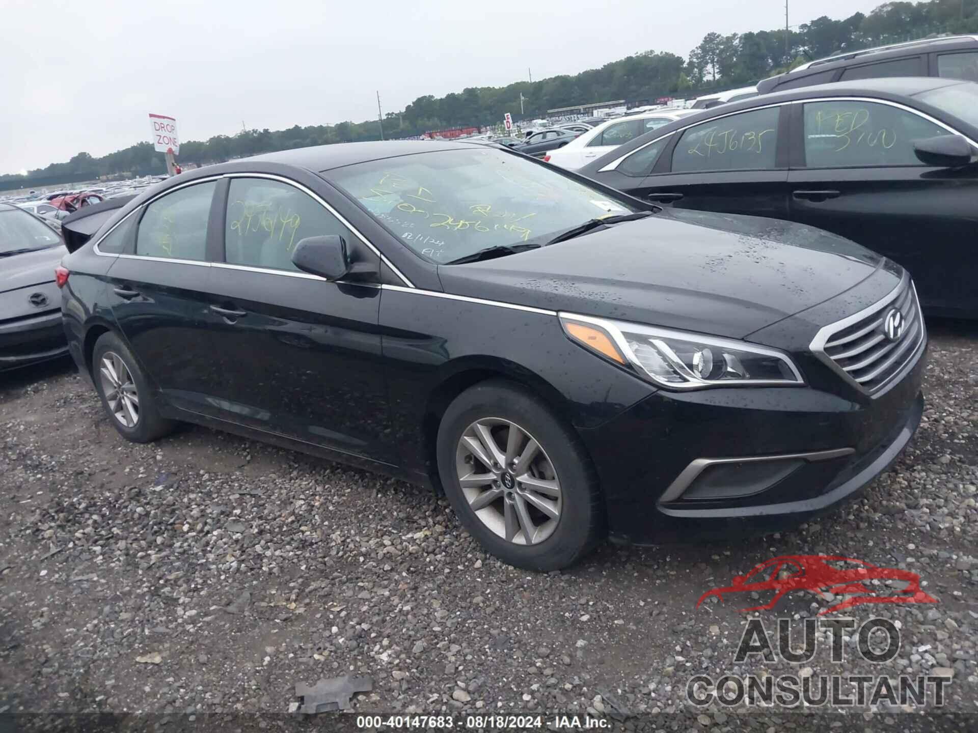 HYUNDAI SONATA 2016 - 5NPE24AF1GH280762