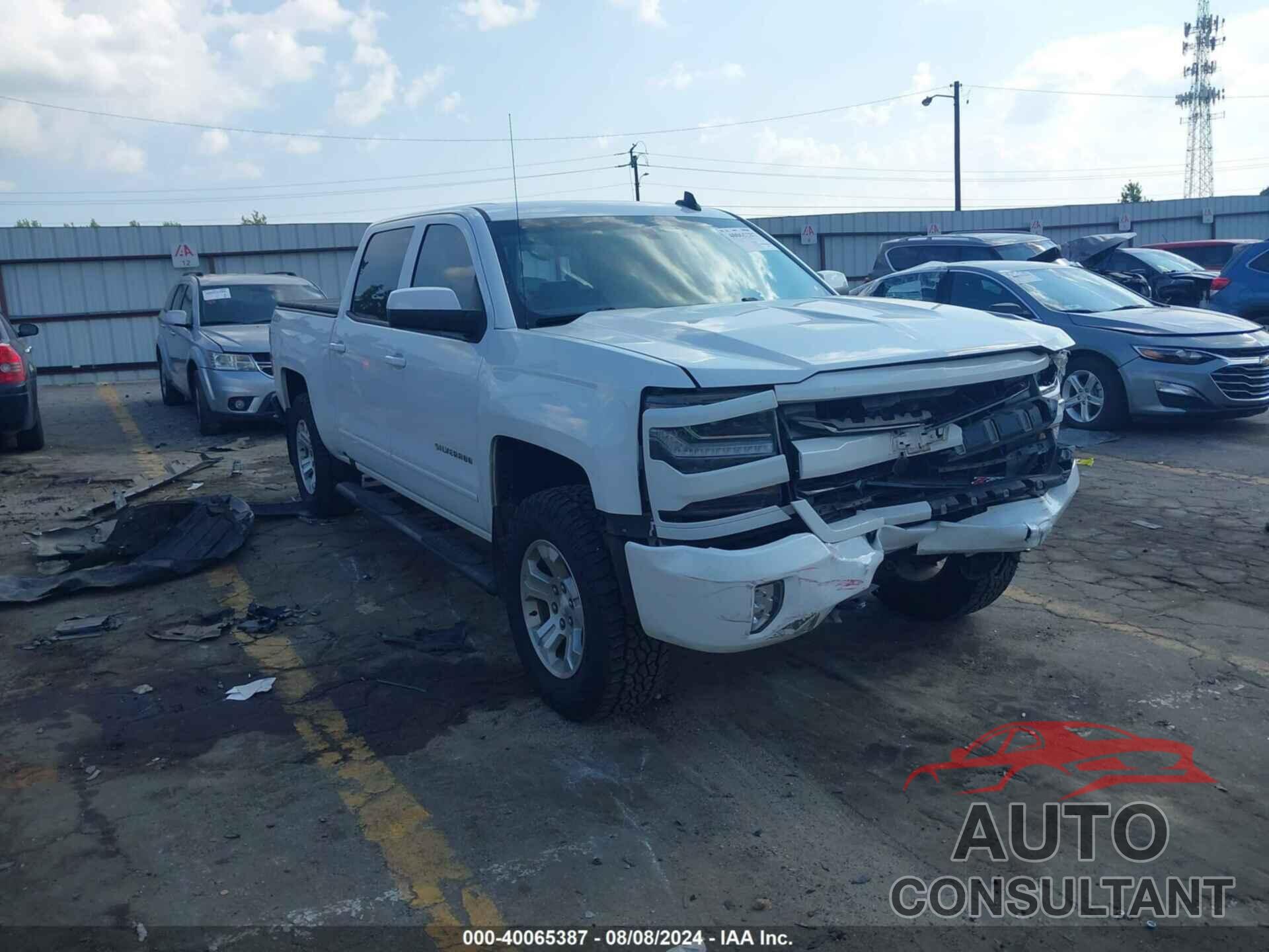 CHEVROLET SILVERADO 1500 2016 - 3GCUKREC8GG134991