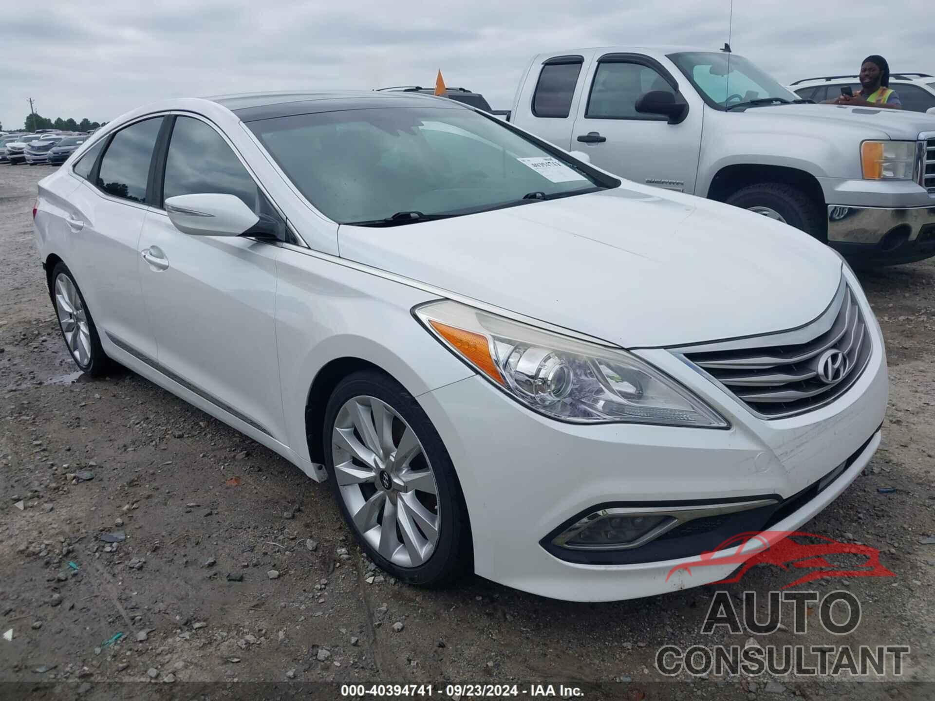 HYUNDAI AZERA 2016 - KMHFH4JG9GA562081