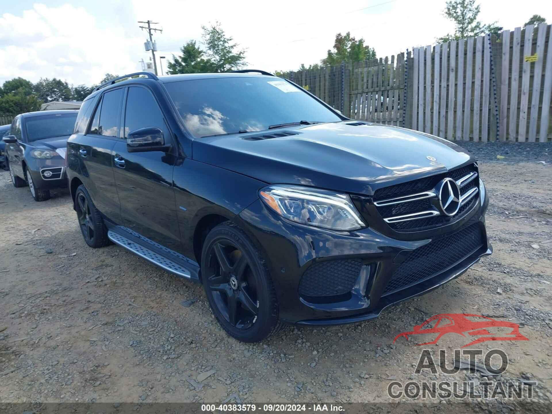 MERCEDES-BENZ GLE 550E PLUG-IN HYBRID 2018 - 4JGDA6DB4JB042038