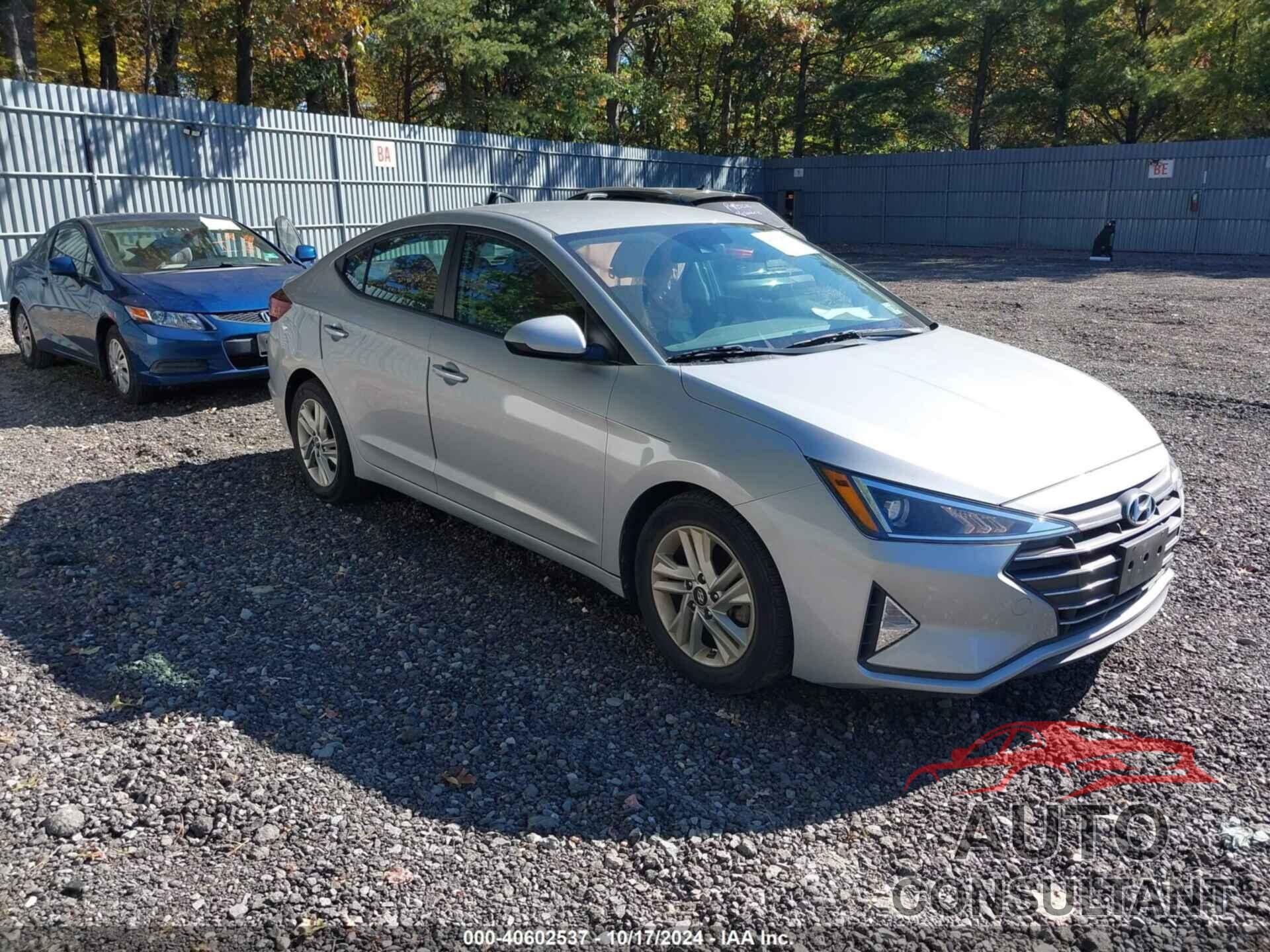HYUNDAI ELANTRA 2020 - KMHD84LF1LU080144