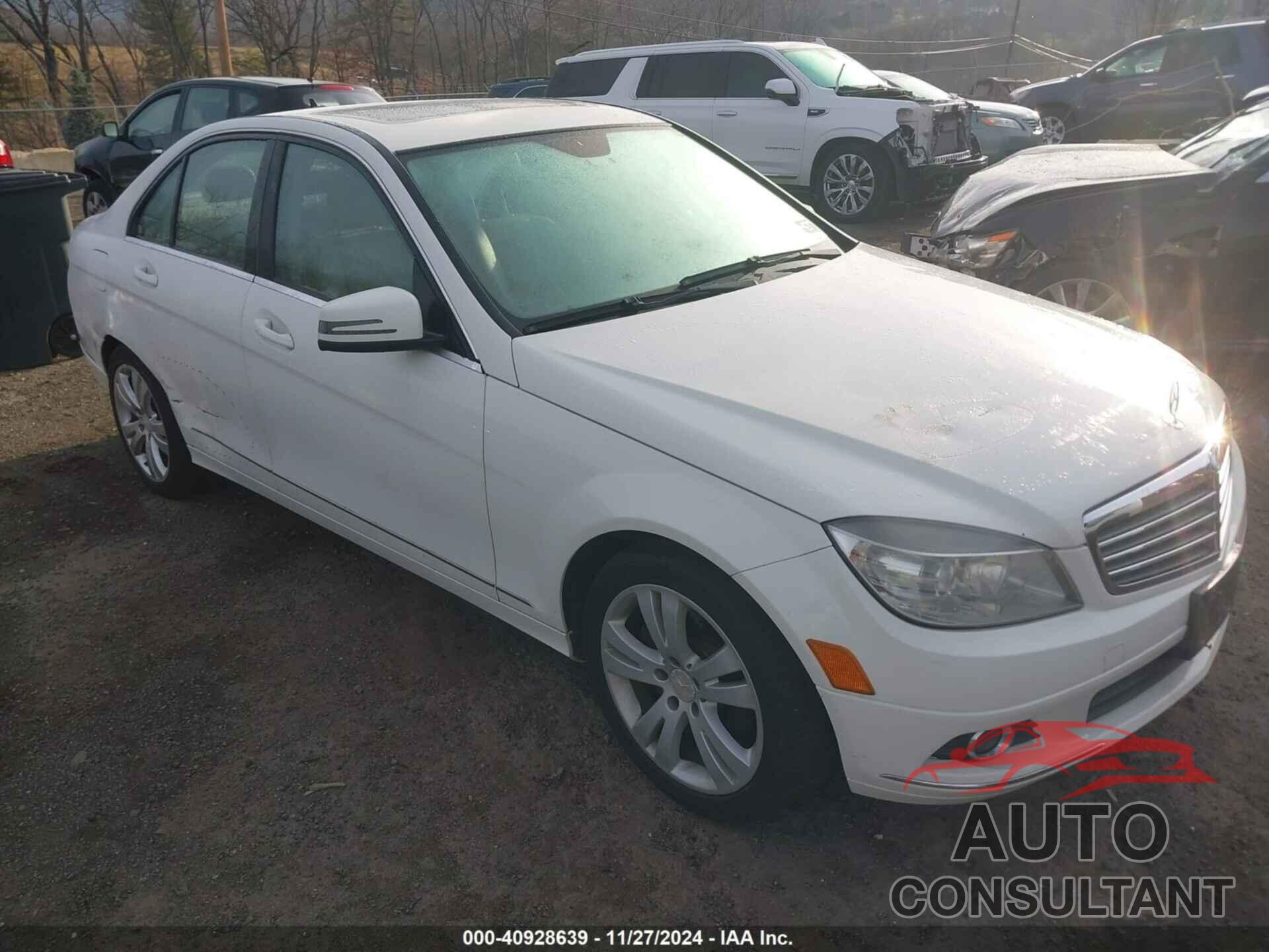 MERCEDES-BENZ C 300 2010 - WDDGF8BB7AF466037