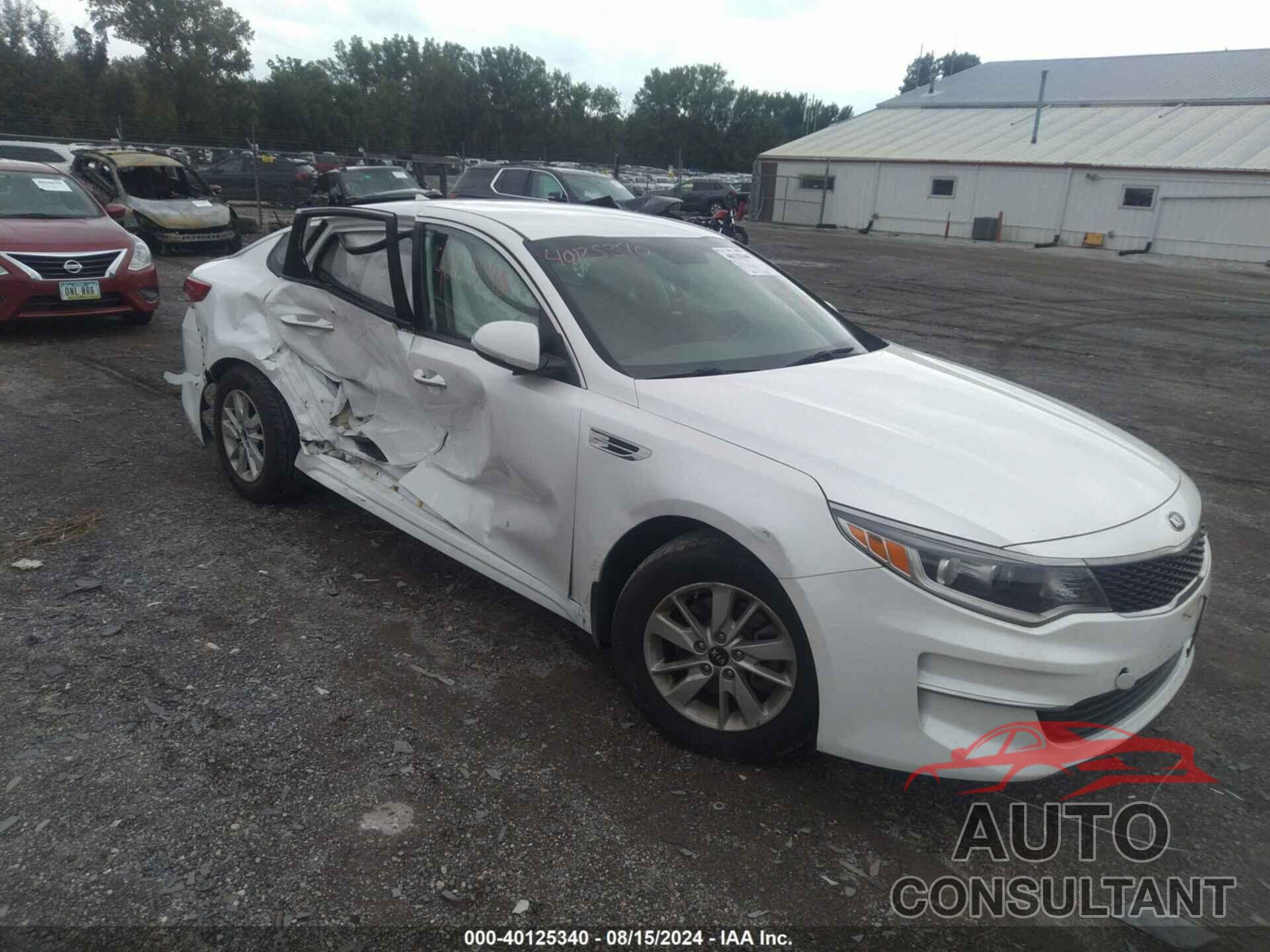 KIA OPTIMA 2017 - KNAGT4L35H5165363