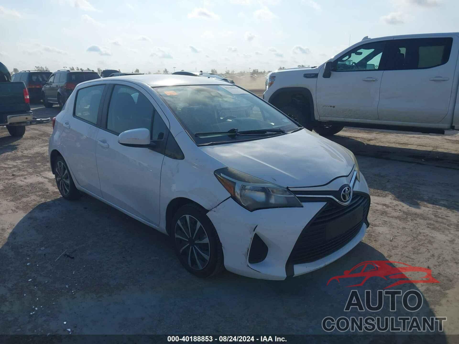 TOYOTA YARIS 2017 - VNKKTUD35HA078492