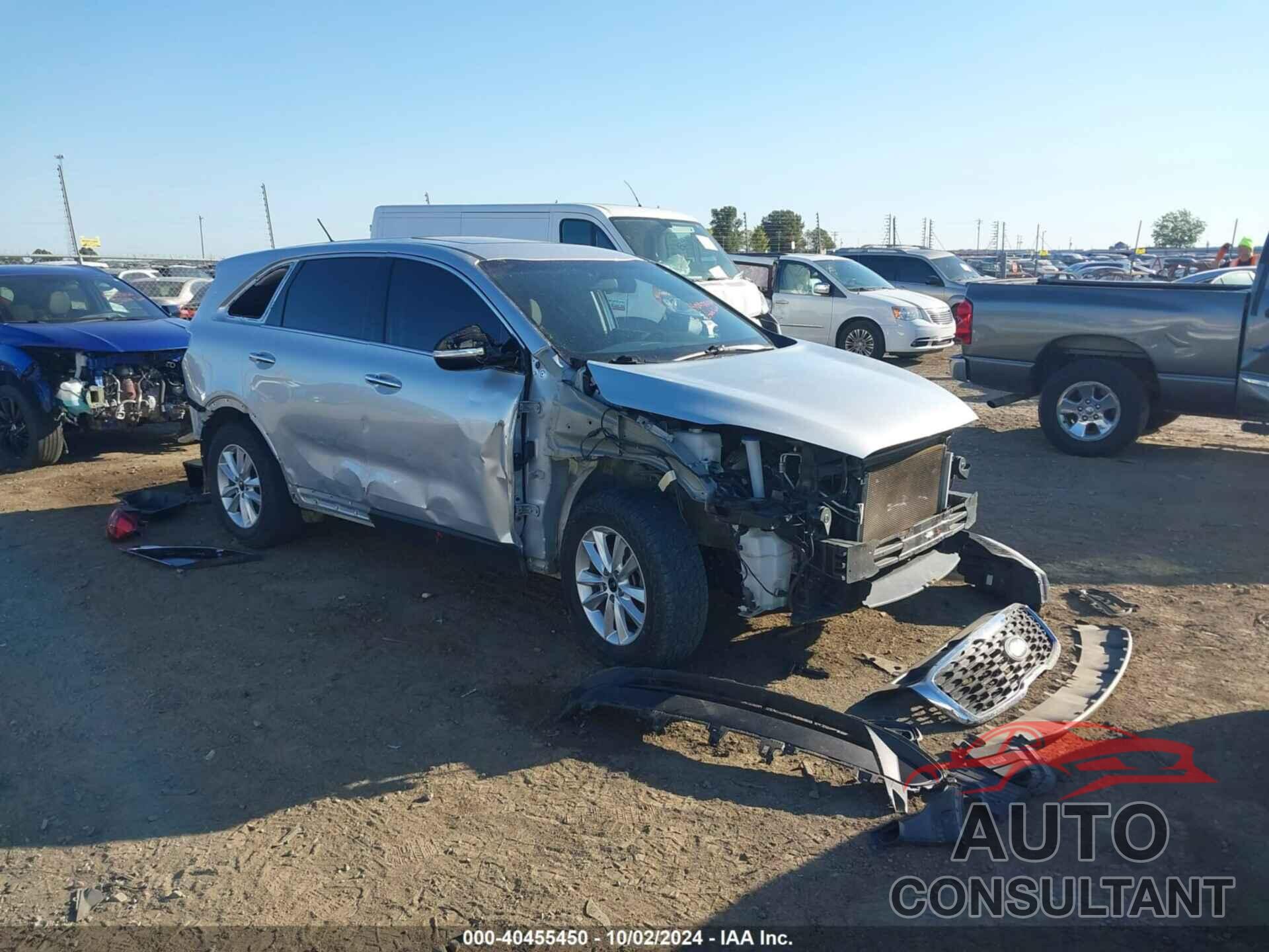 KIA SORENTO 2019 - 5XYPG4A58KG473542
