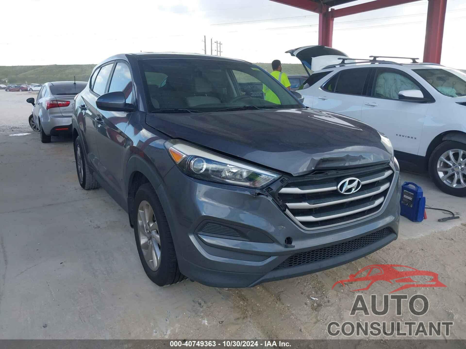 HYUNDAI TUCSON 2018 - KM8J23A45JU646111