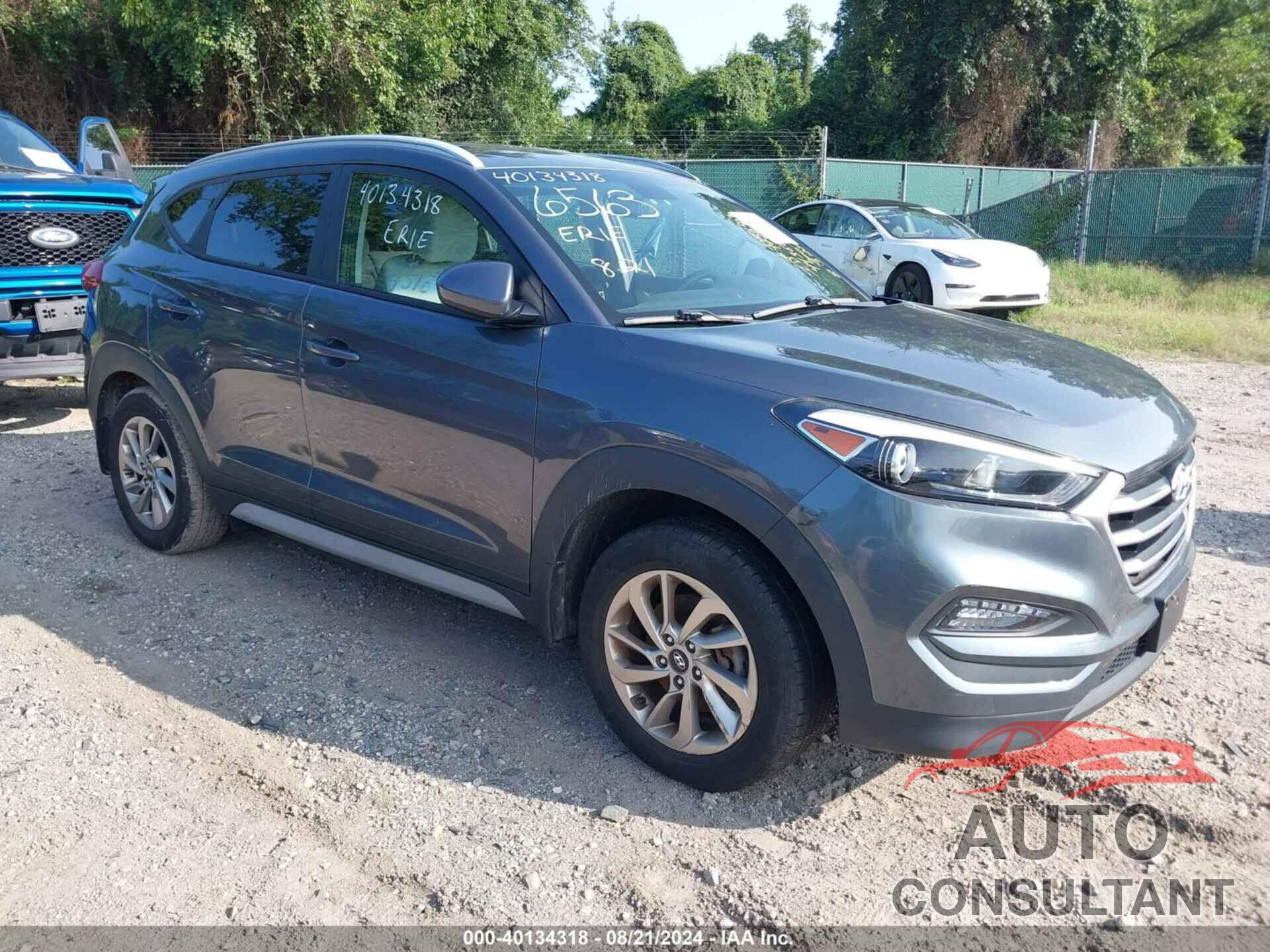 HYUNDAI TUCSON 2017 - KM8J3CA4XHU436563