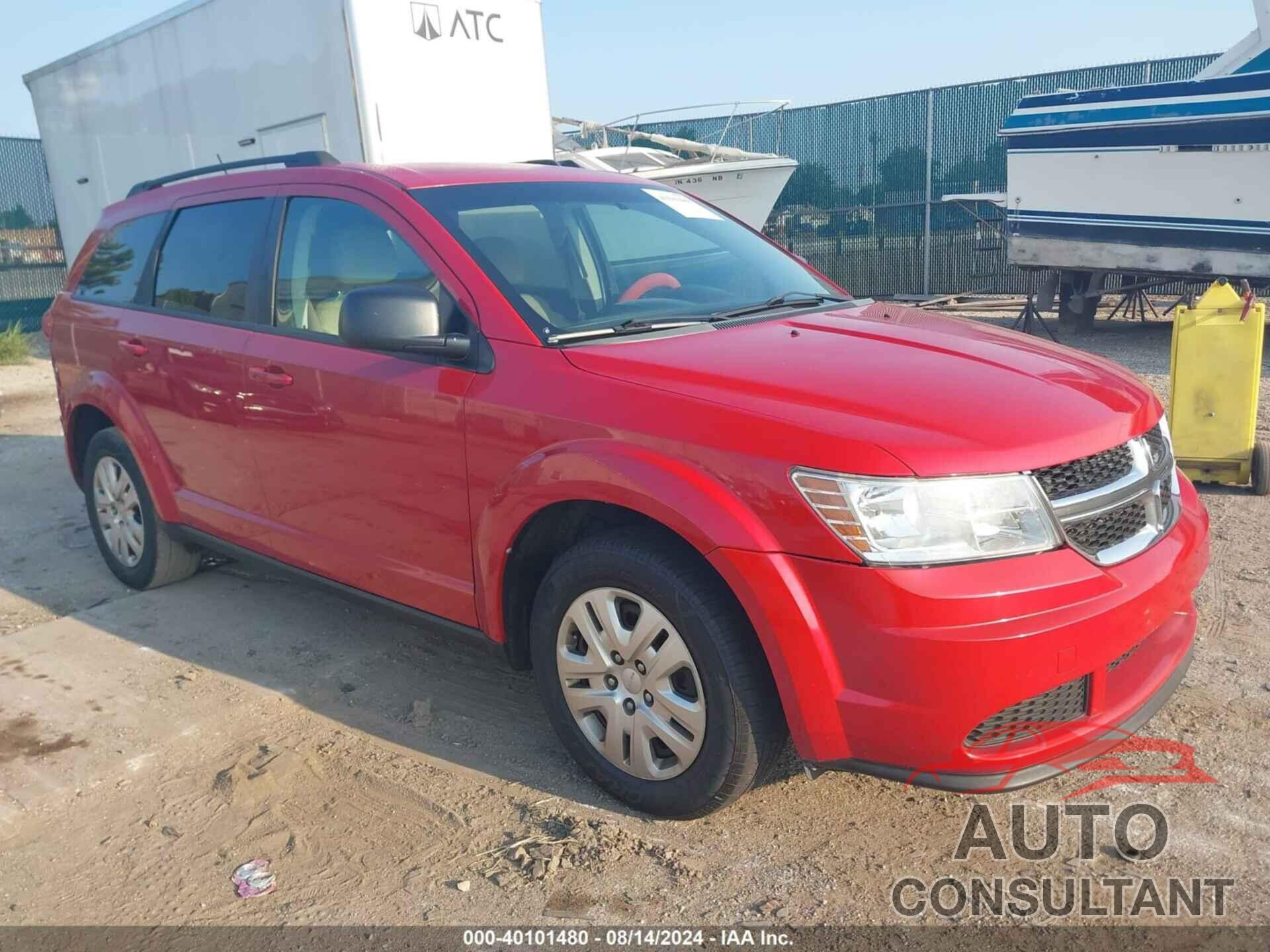 DODGE JOURNEY 2016 - 3C4PDCAB7GT218647