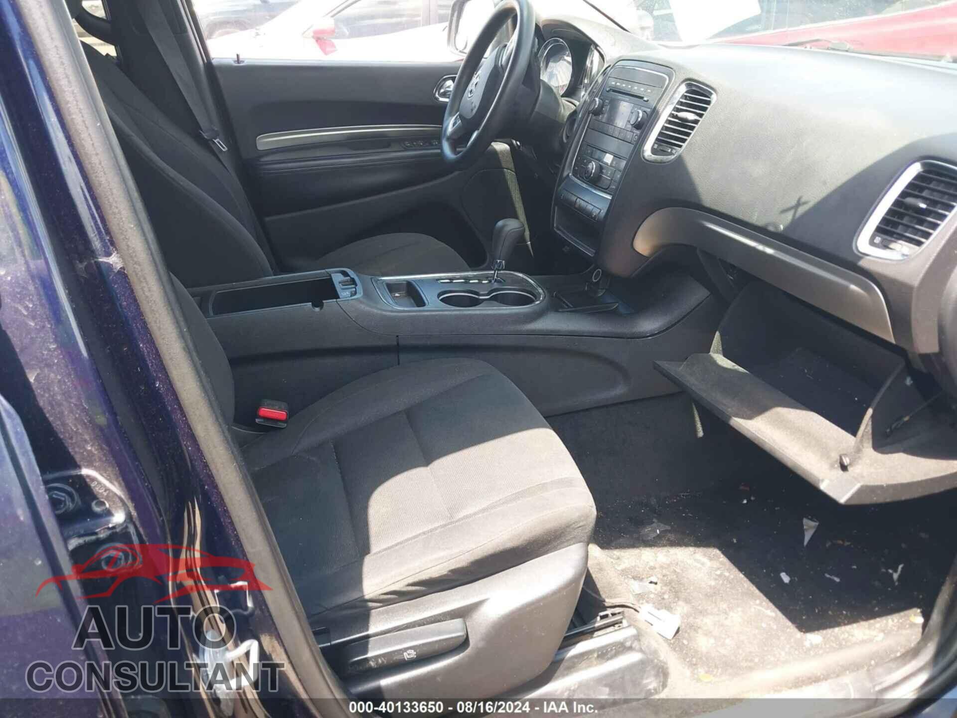 DODGE DURANGO 2012 - 1C4RDHAG8CC206661