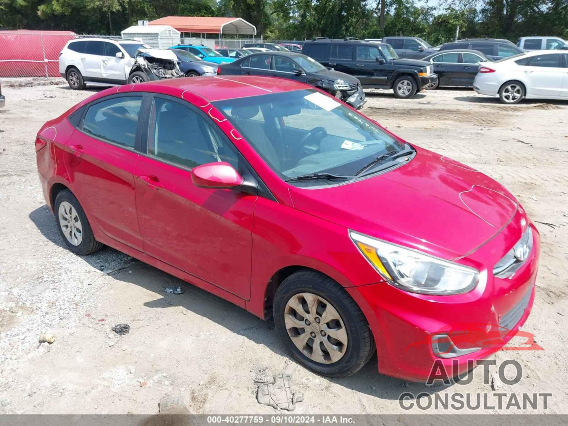 HYUNDAI ACCENT 2017 - KMHCT4AE5HU280262