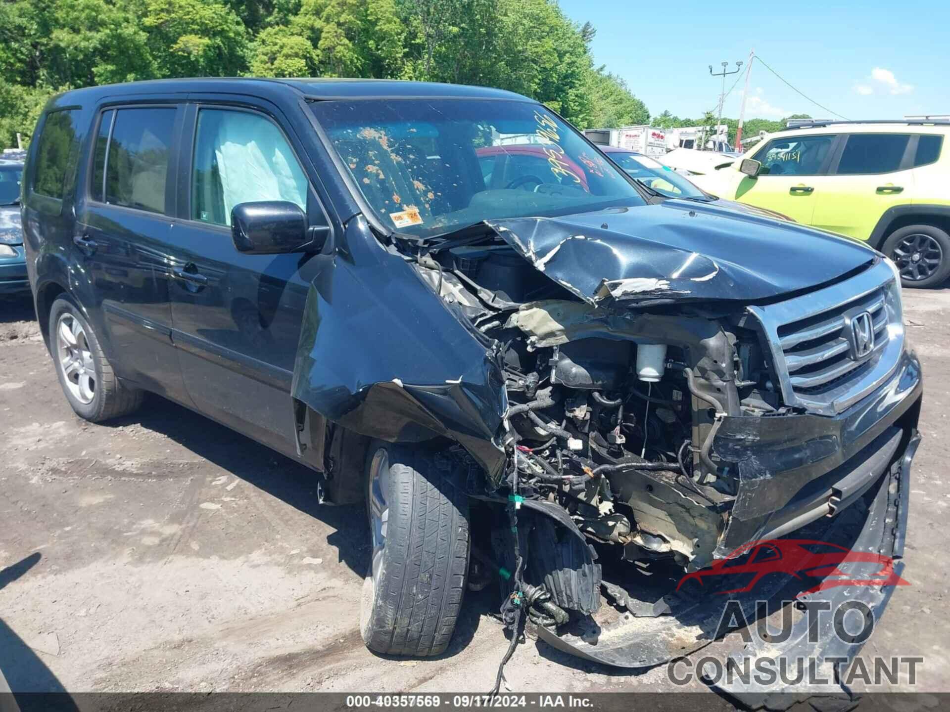 HONDA PILOT 2012 - 5FNYF4H59CB010444