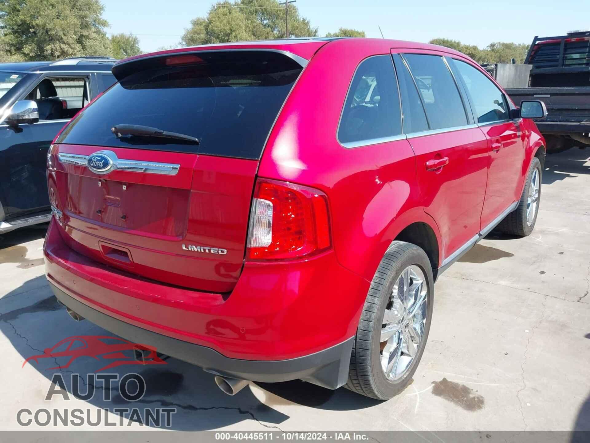 FORD EDGE 2012 - 2FMDK3KC6CBA40828