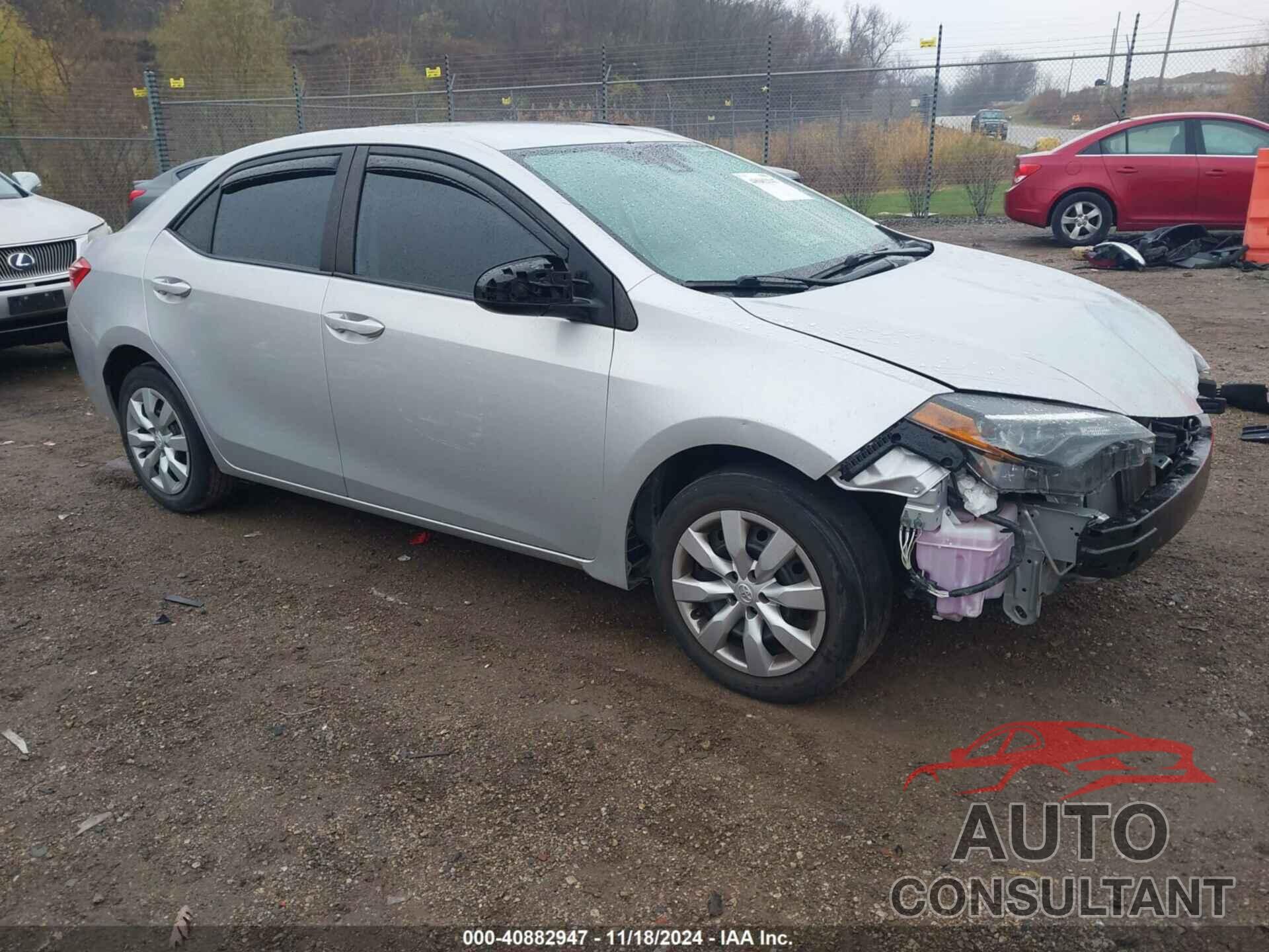 TOYOTA COROLLA 2019 - 2T1BURHE5KC145819