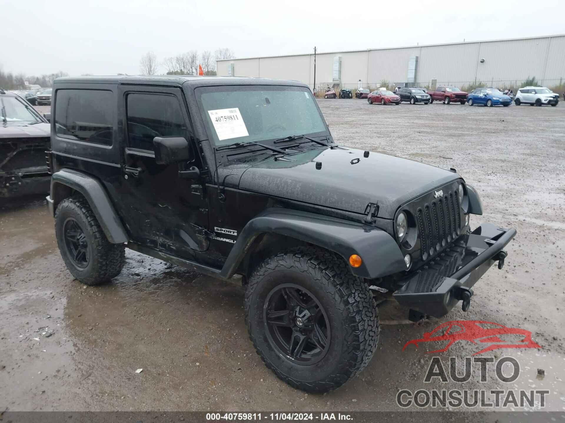 JEEP WRANGLER 2015 - 1C4AJWAG3FL602947