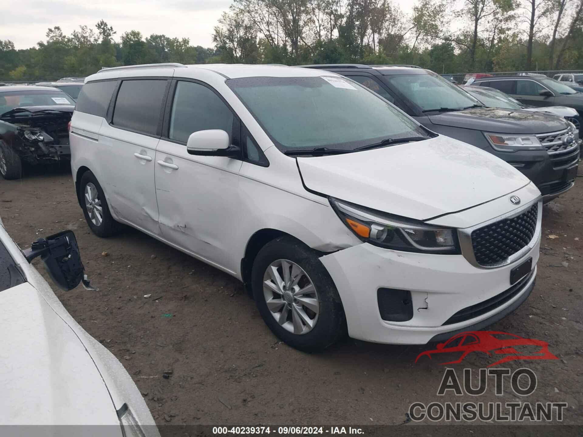 KIA SEDONA 2016 - KNDMB5C18G6199173