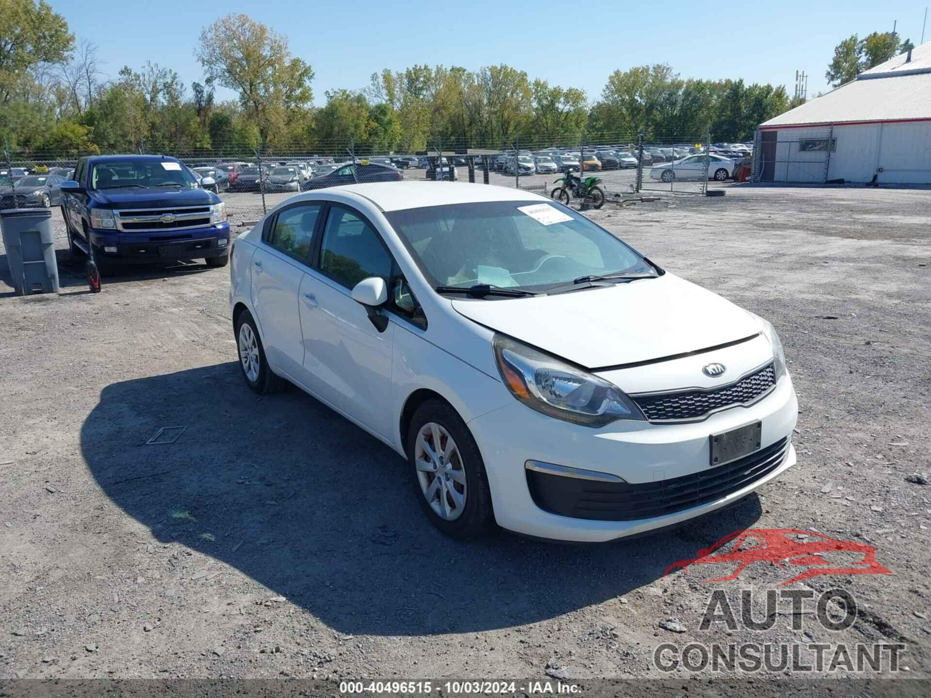 KIA RIO 2017 - KNADM4A32H6035327