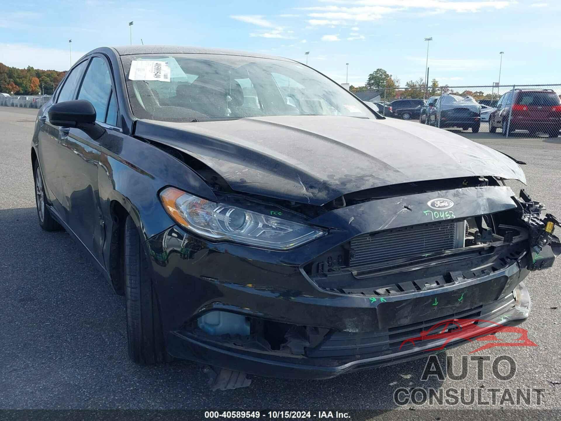 FORD FUSION 2017 - 3FA6P0H77HR143178