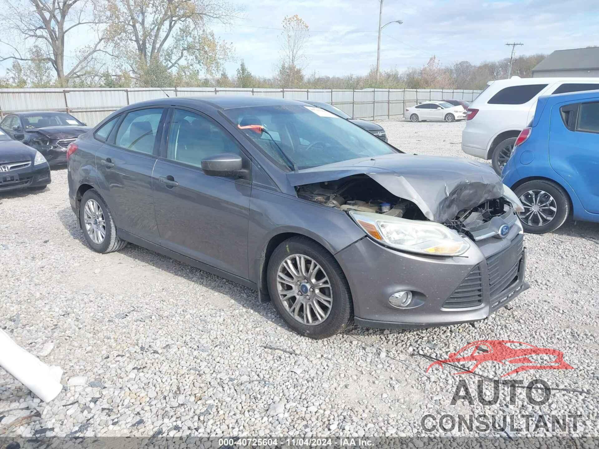 FORD FOCUS 2012 - 1FAHP3F29CL455625