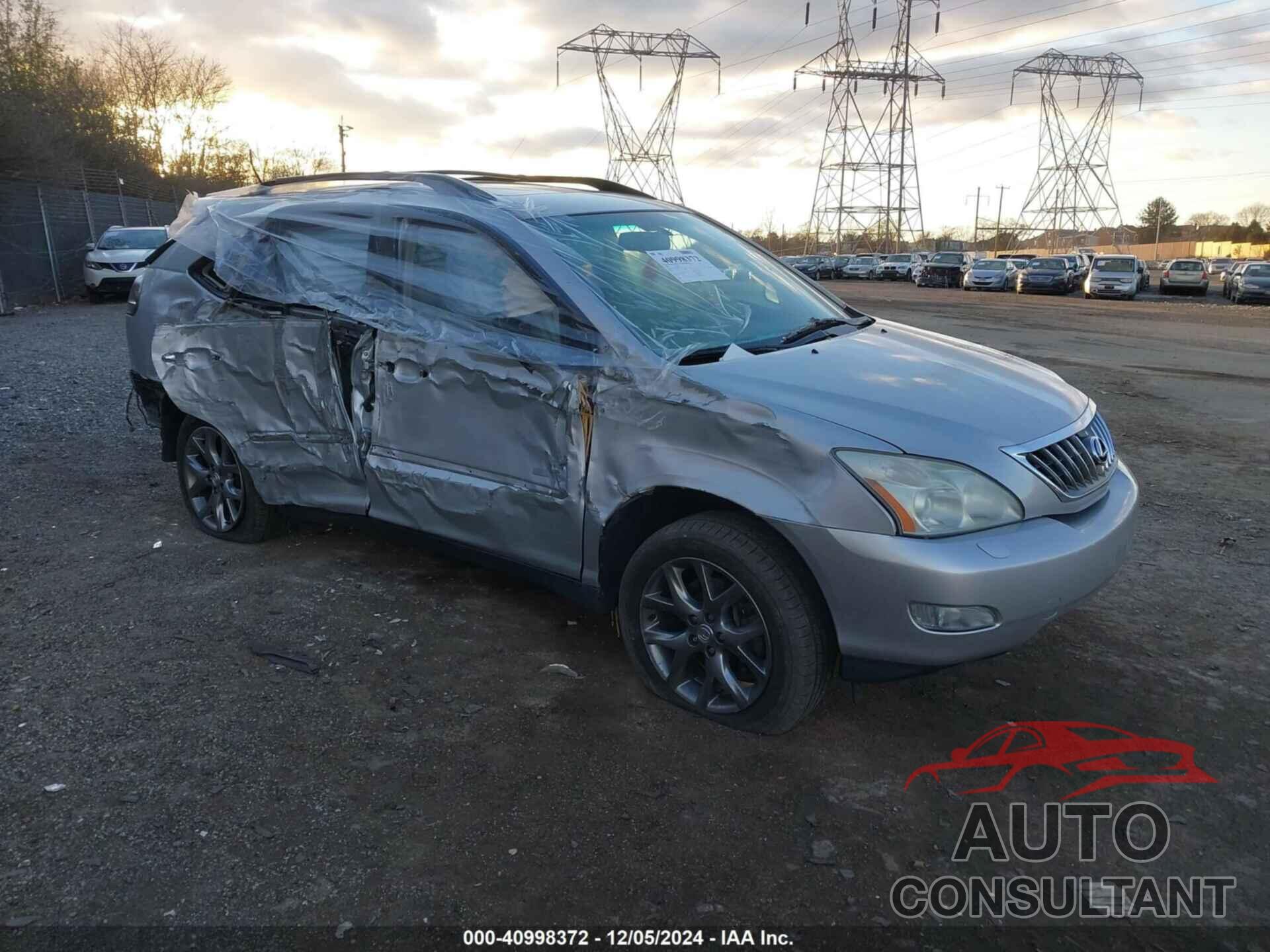 LEXUS RX 350 2009 - 2T2HK31U69C127138