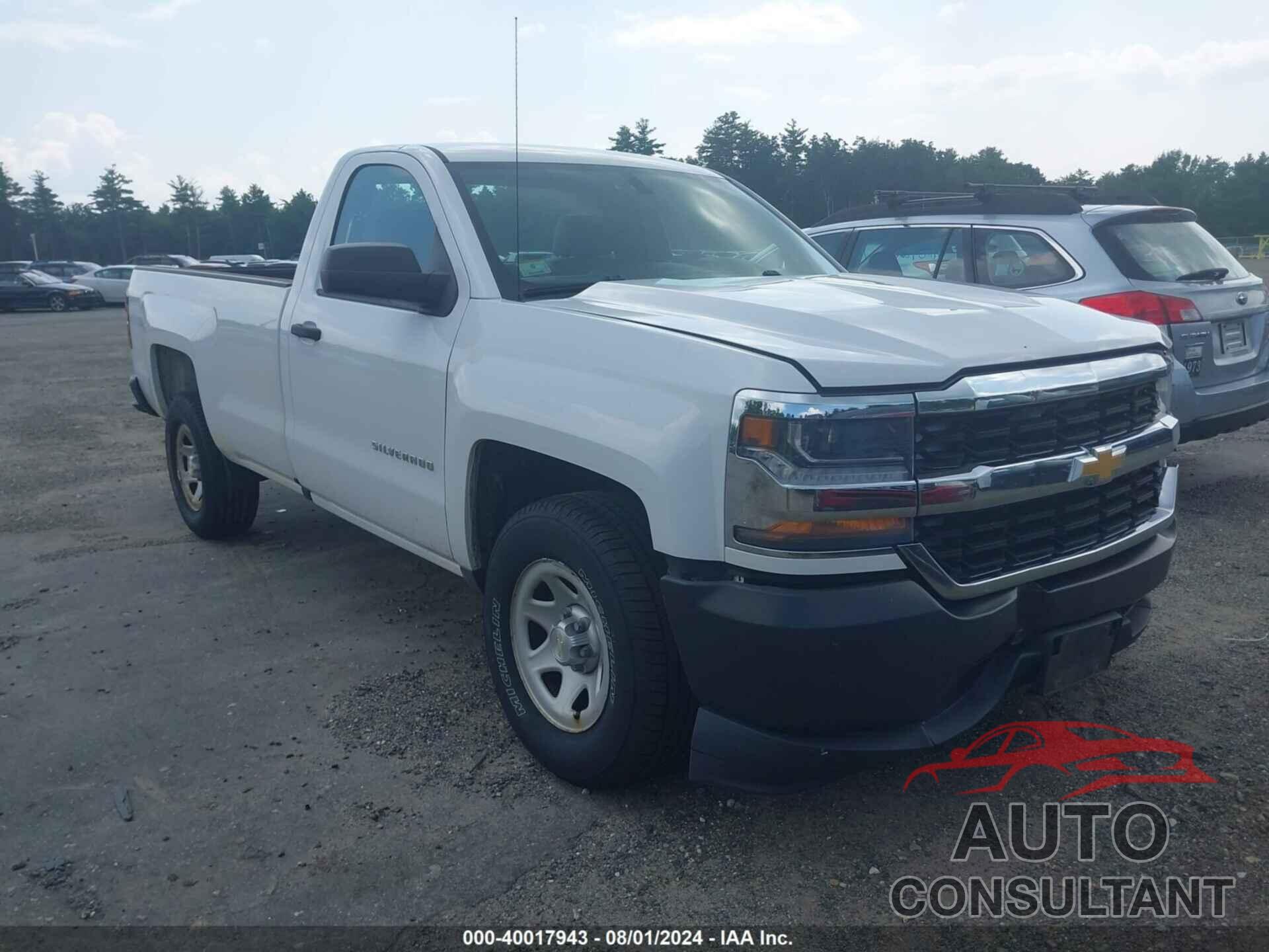 CHEVROLET SILVERADO 1500 2016 - 1GCNCNEH8GZ187504