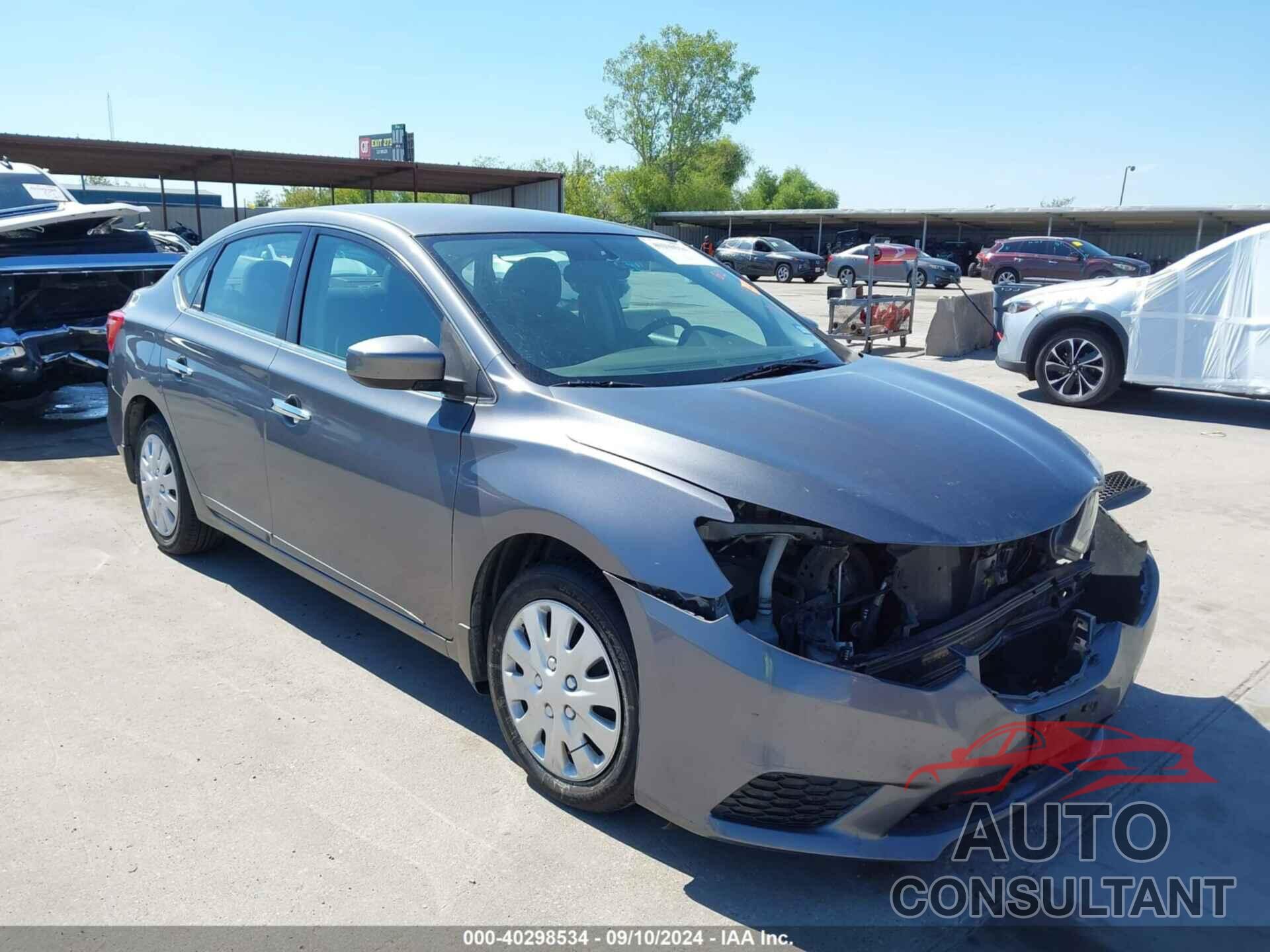 NISSAN SENTRA 2017 - 3N1AB7AP0HY316389