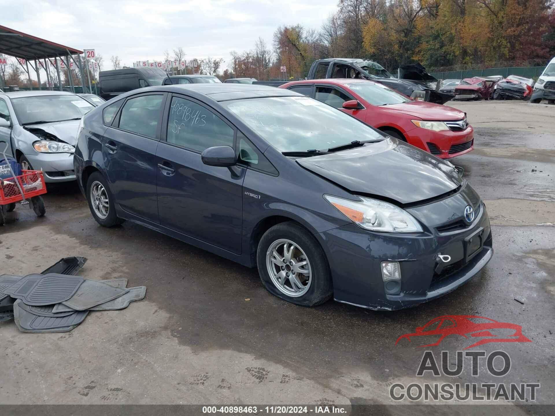 TOYOTA PRIUS 2011 - JTDKN3DU7B0270323