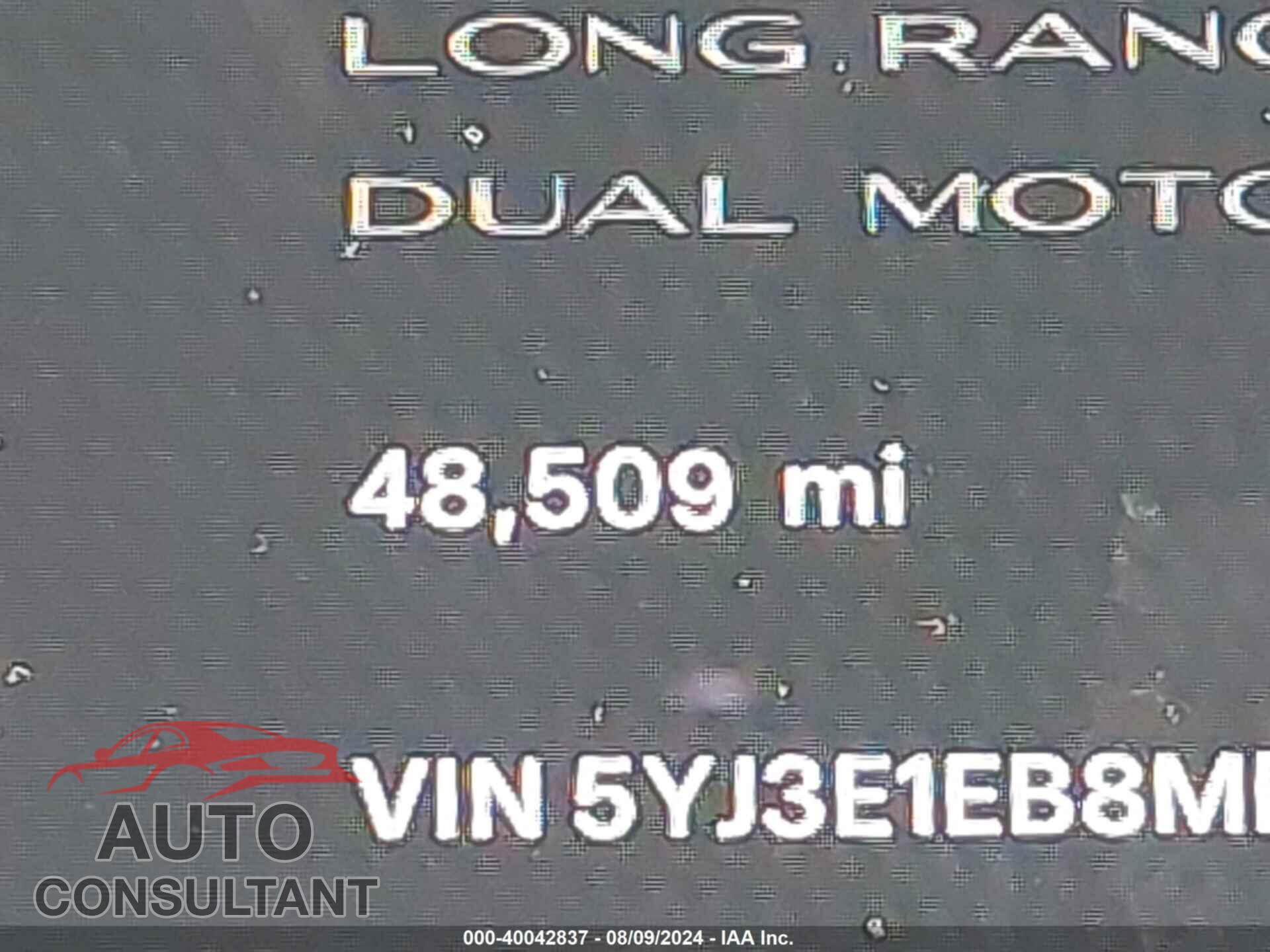 TESLA MODEL 3 2021 - 5YJ3E1EB8MF019627