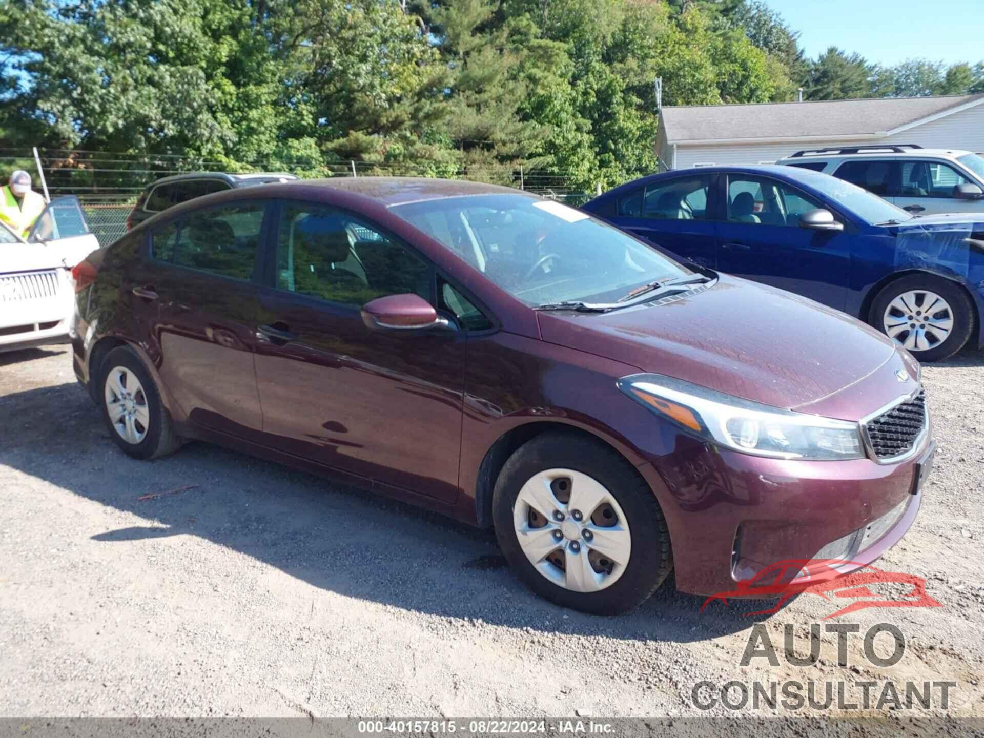 KIA FORTE 2017 - 3KPFK4A73HE047355