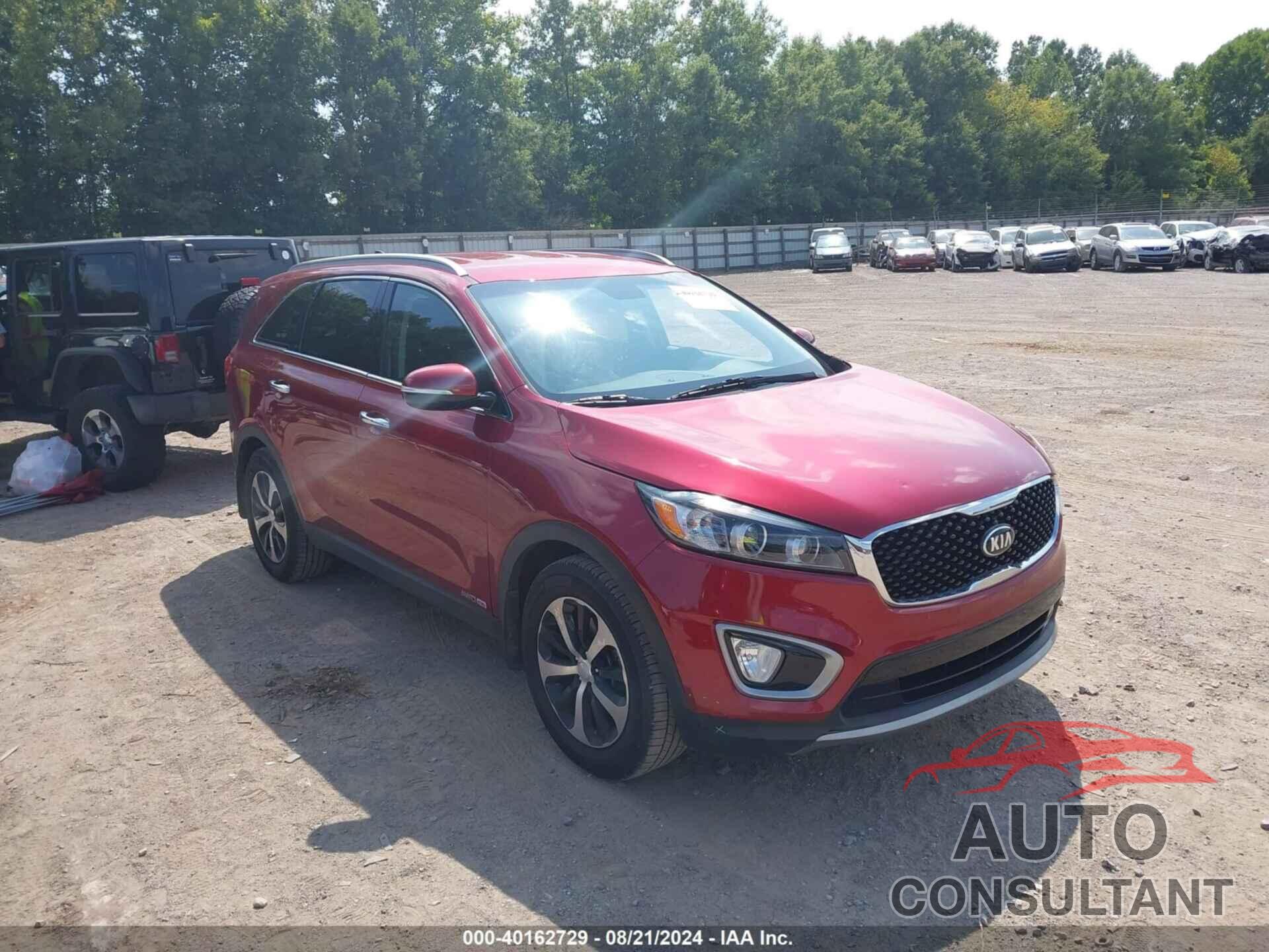 KIA SORENTO 2017 - 5XYPHDA52HG312450