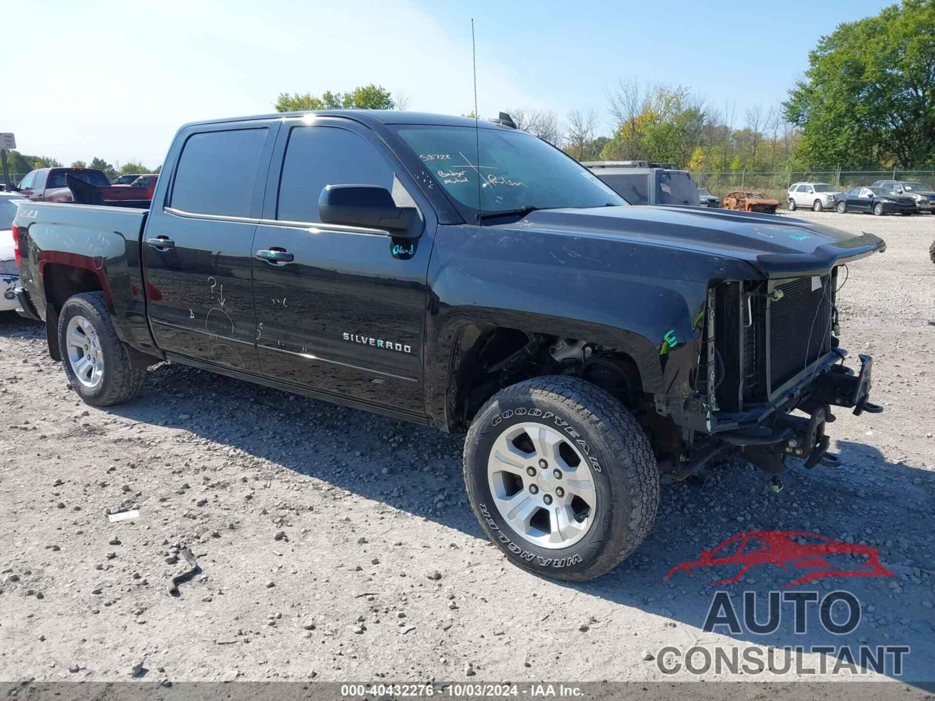 CHEVROLET SILVERADO 2018 - 3GCUKREC9JG505163