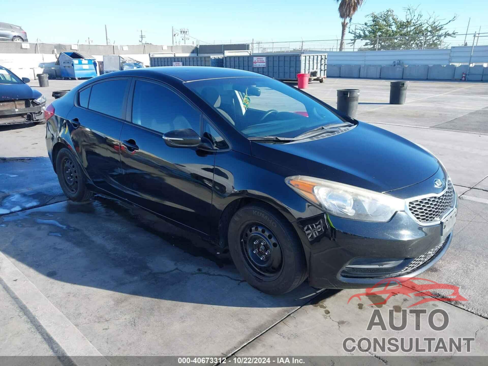 KIA FORTE 2015 - KNAFX4A64F5339918