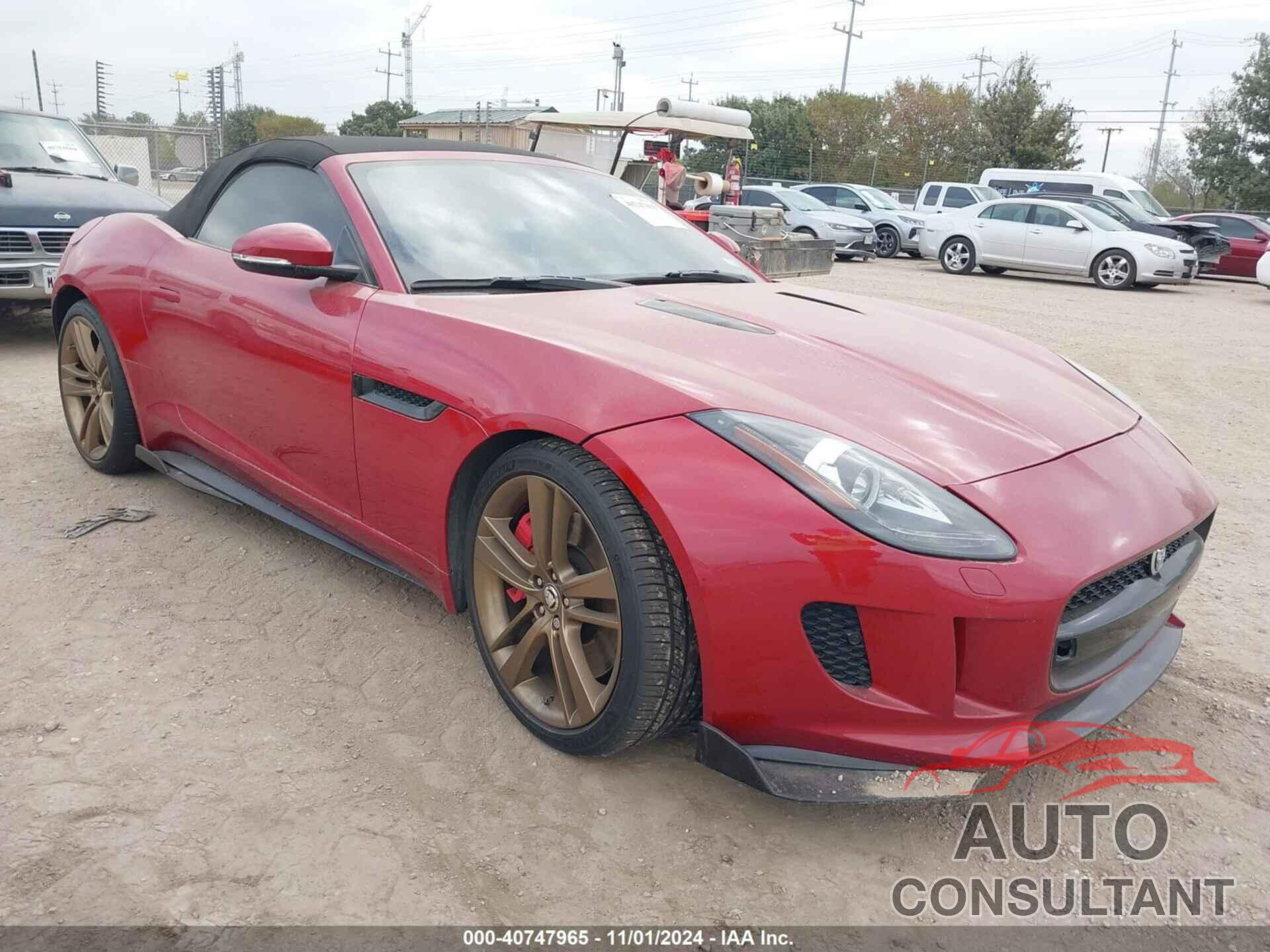 JAGUAR F-TYPE 2014 - SAJWA6GL3EMK00284
