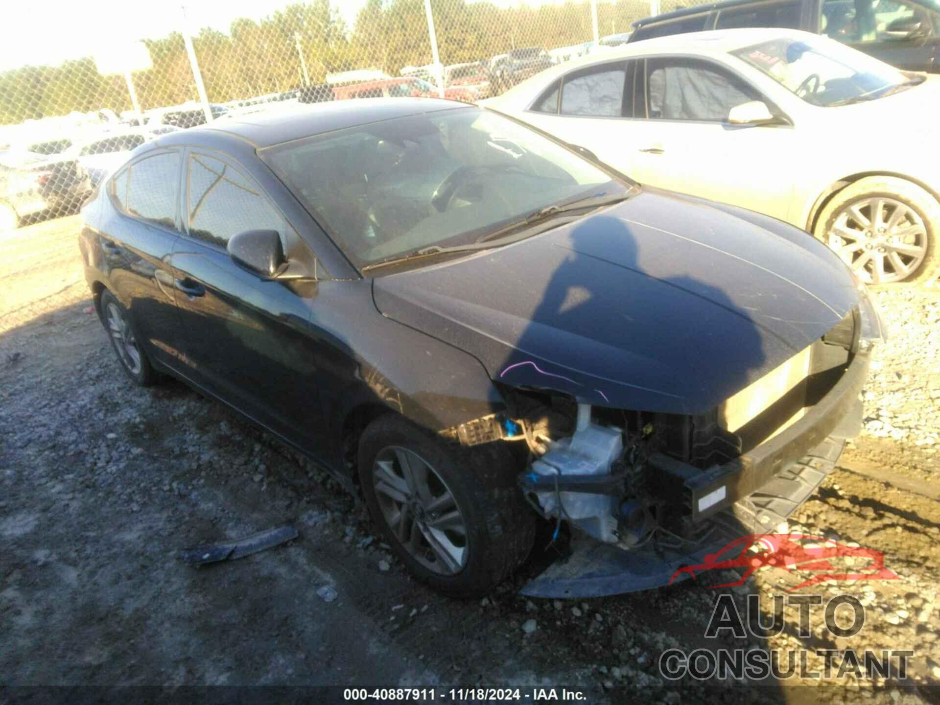 HYUNDAI ELANTRA 2019 - 5NPD84LF1KH433561