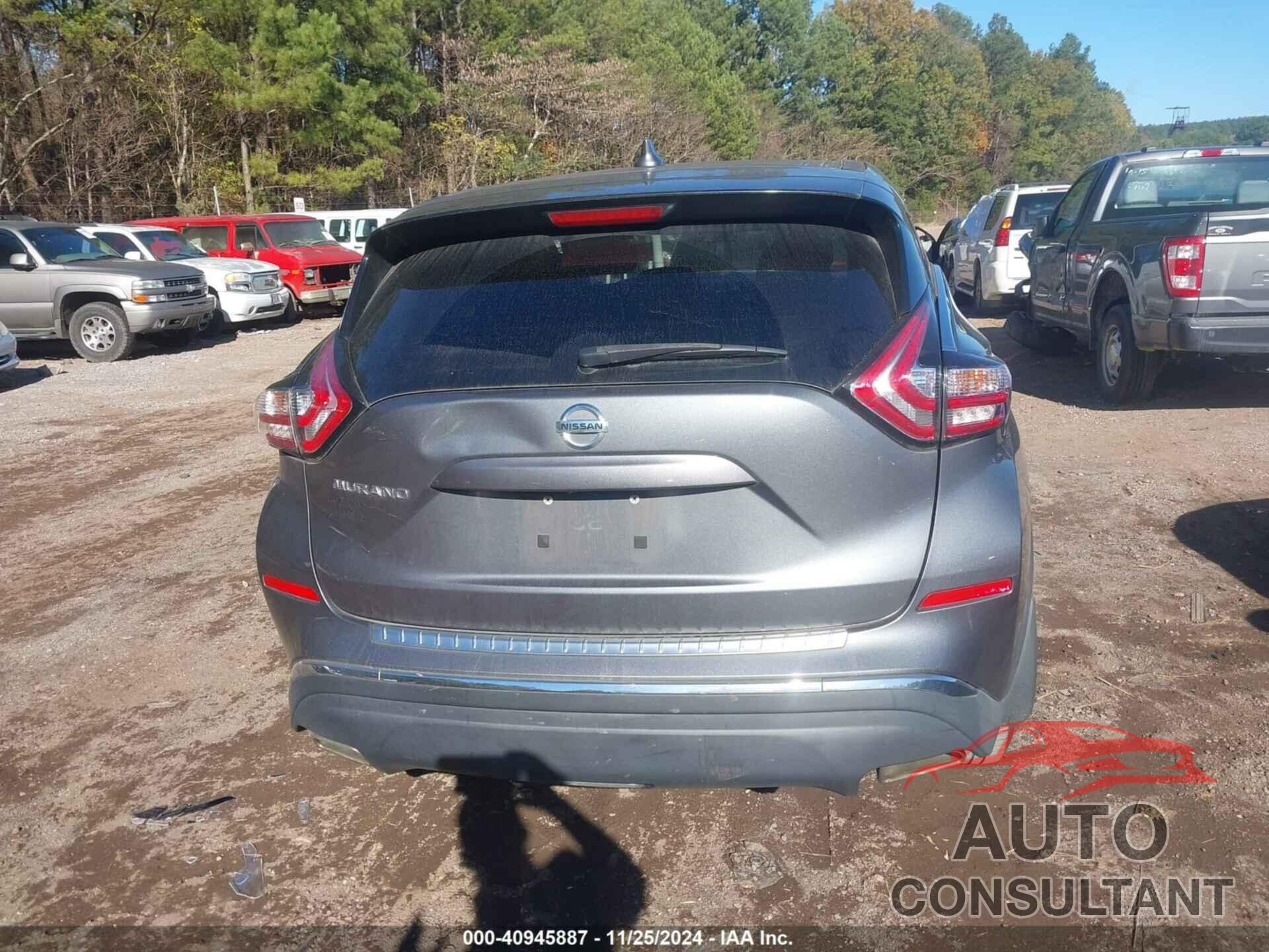 NISSAN MURANO 2018 - 5N1AZ2MG2JN185679