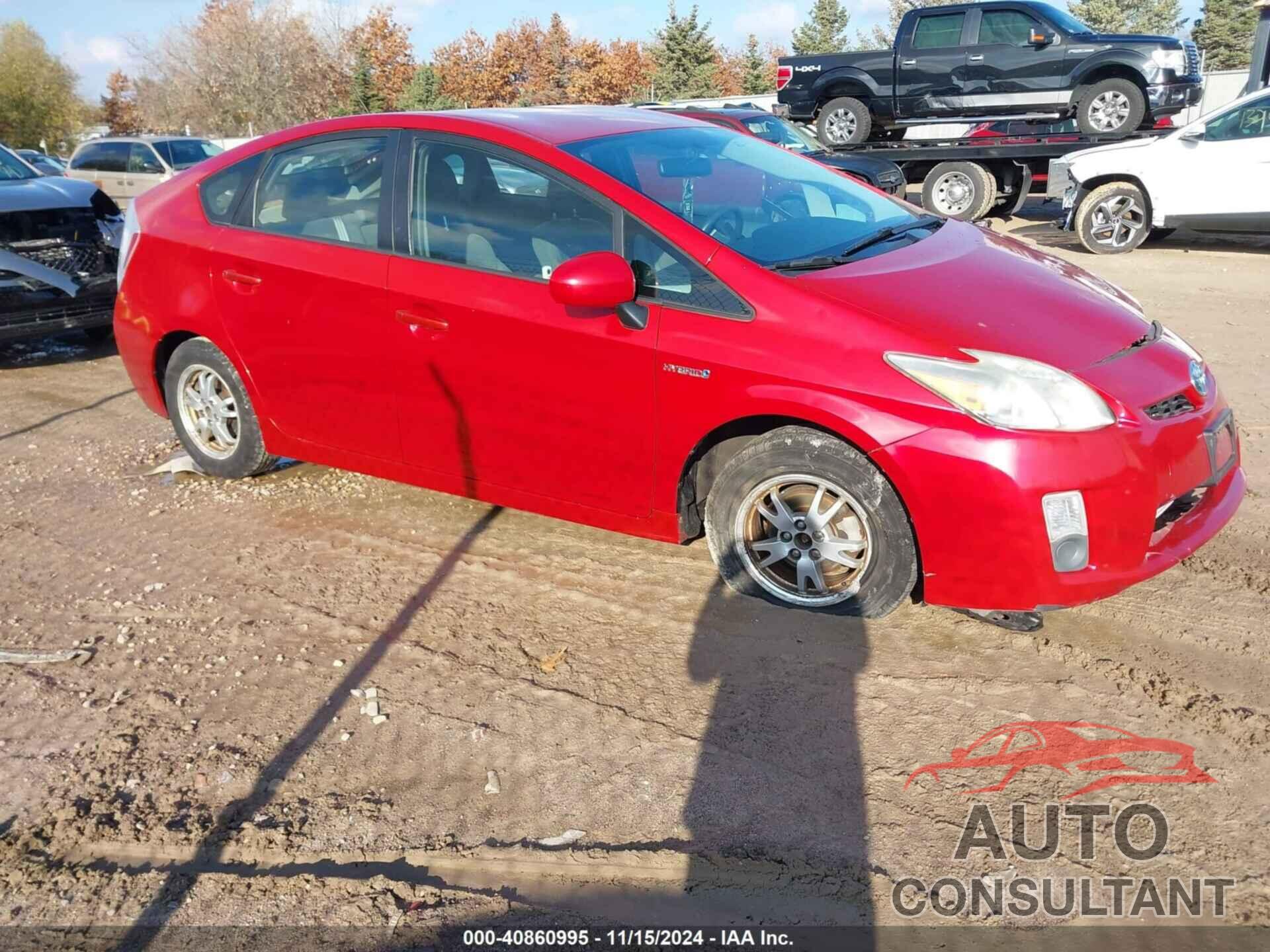 TOYOTA PRIUS 2010 - JTDKN3DU1A1248858