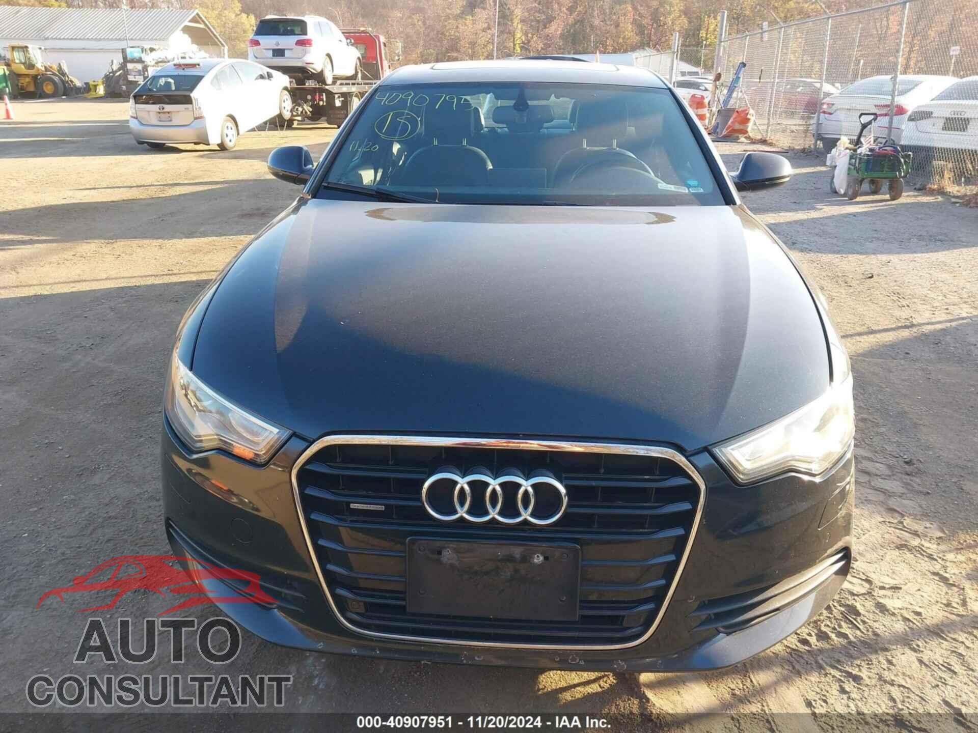 AUDI A6 2013 - WAUGFAFC2DN047041