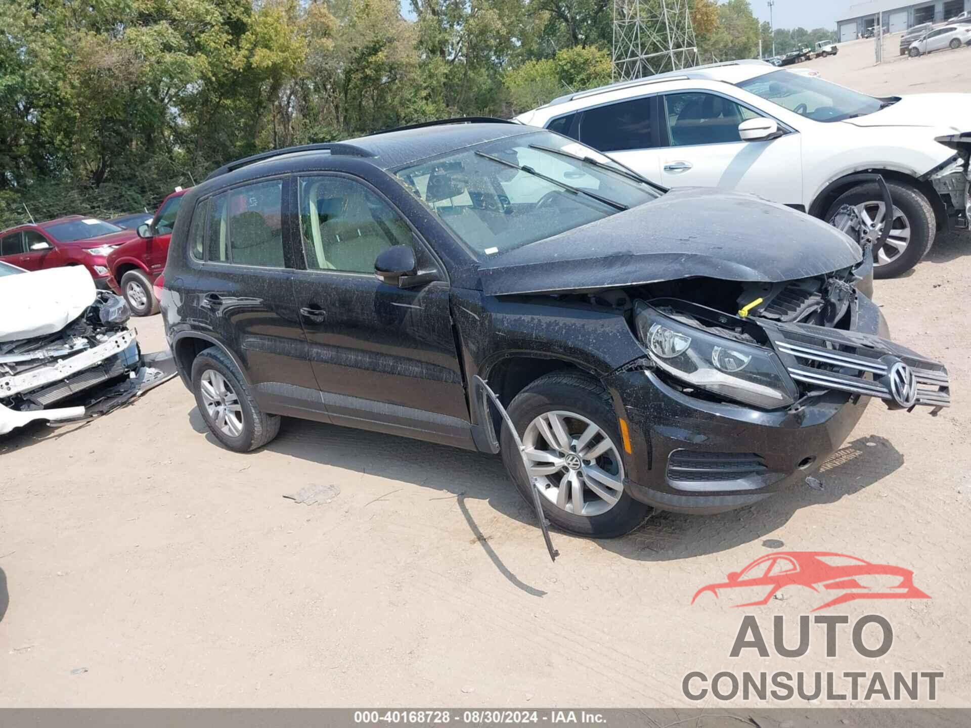 VOLKSWAGEN TIGUAN 2017 - WVGBV7AXXHK016653