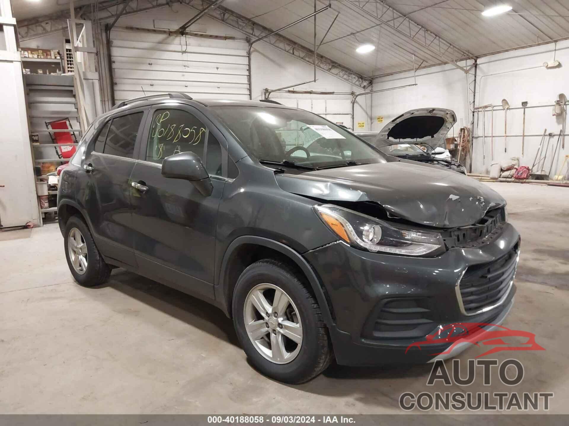 CHEVROLET TRAX 2018 - KL7CJPSB5JB646218