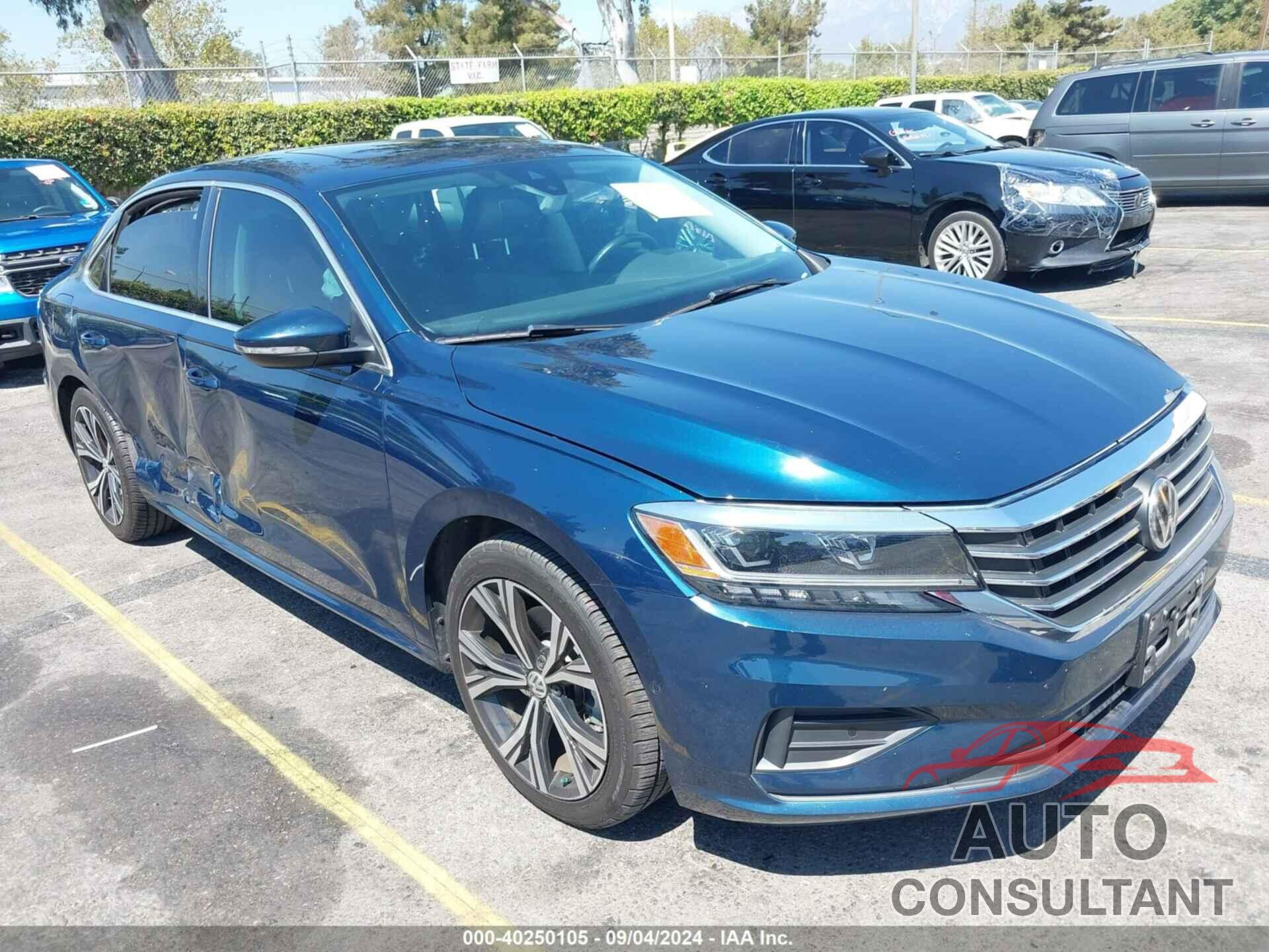 VOLKSWAGEN PASSAT 2020 - 1VWCA7A31LC005977