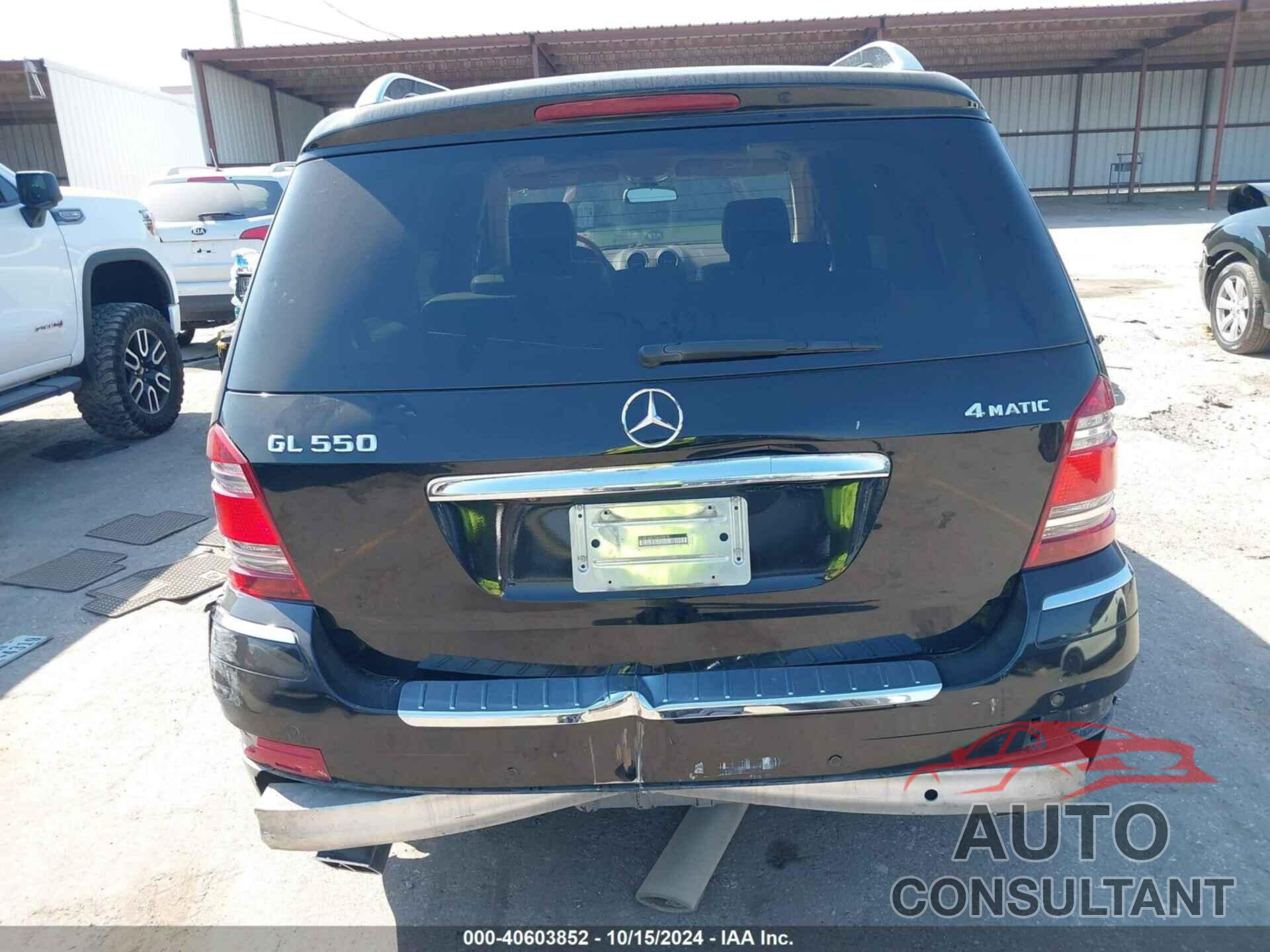 MERCEDES-BENZ GL 550 2009 - 4JGBF86E59A498918