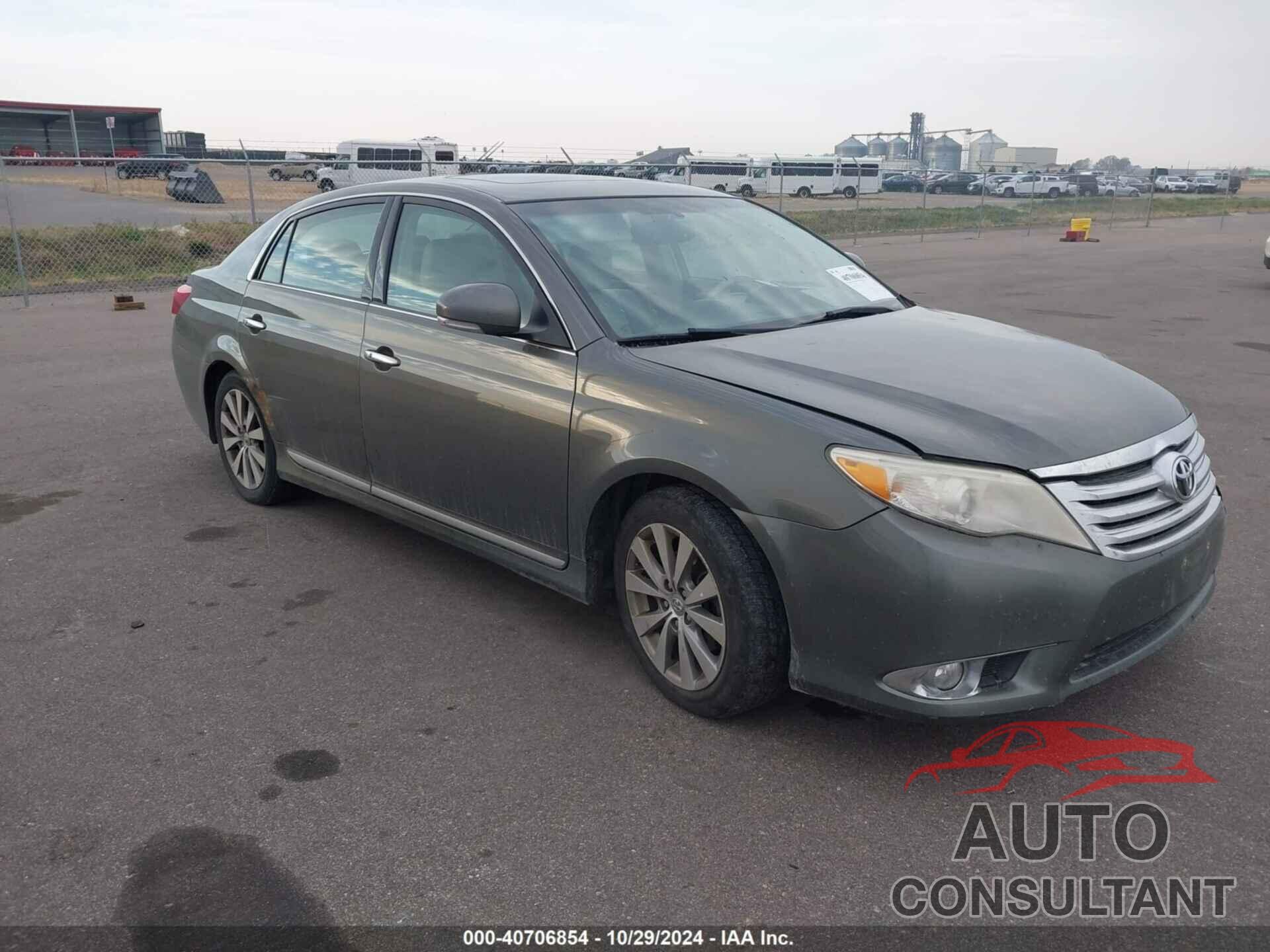 TOYOTA AVALON 2011 - 4T1BK3DB6BU418408